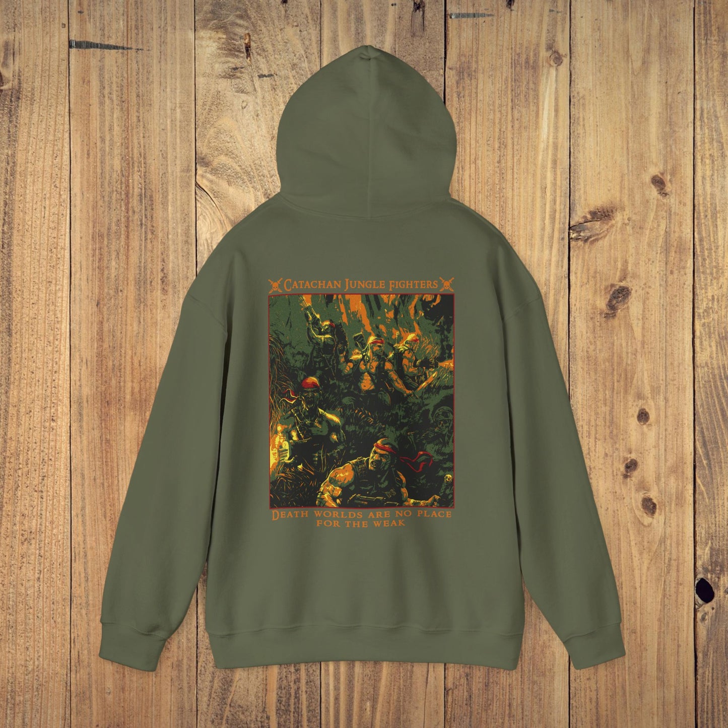 "No Place For The Weak" Hoodie