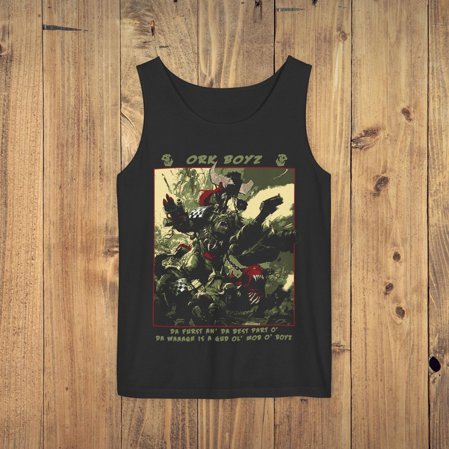 "Da best part o' da WAAAGH" Tank Top