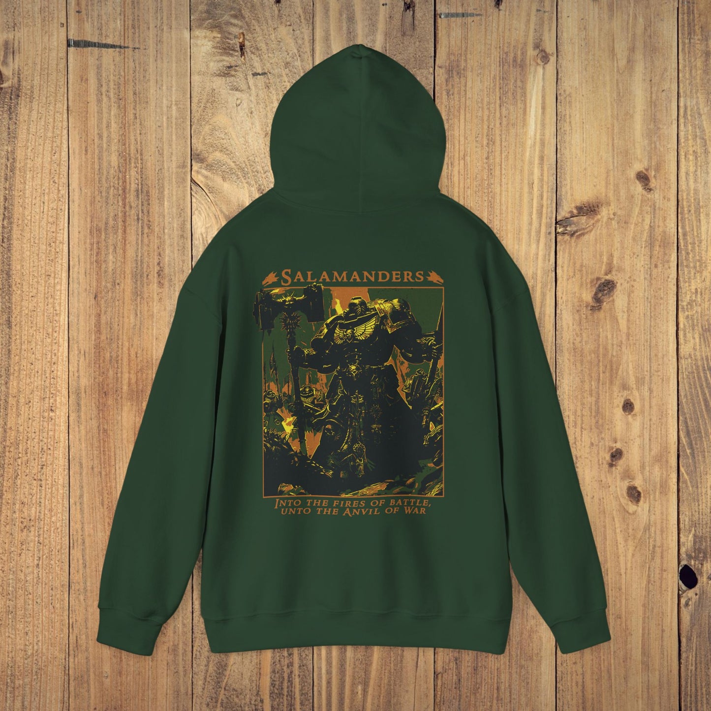 "Into The Fires Of Battle" Hoodie