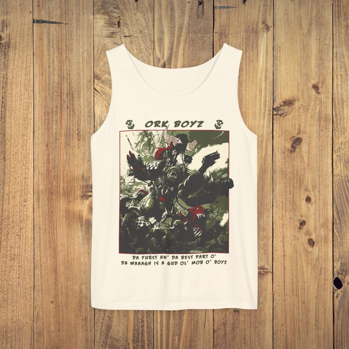 "Da best part o' da WAAAGH" Tank Top