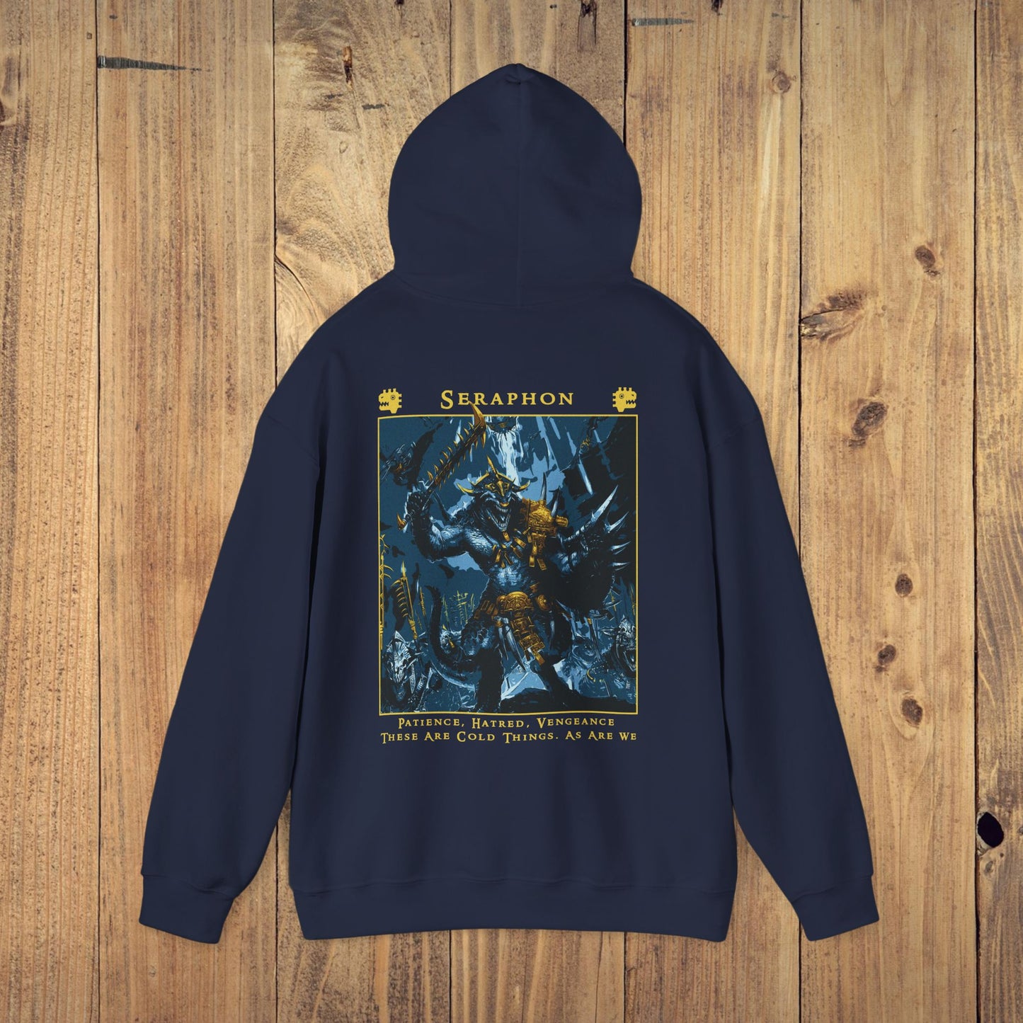 "Patience, Hatred, Vengeance" Hoodie