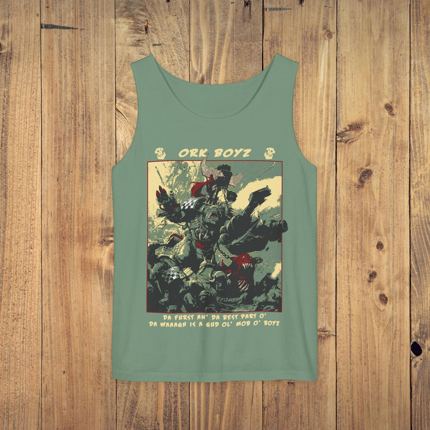 "Da best part o' da WAAAGH" Tank Top