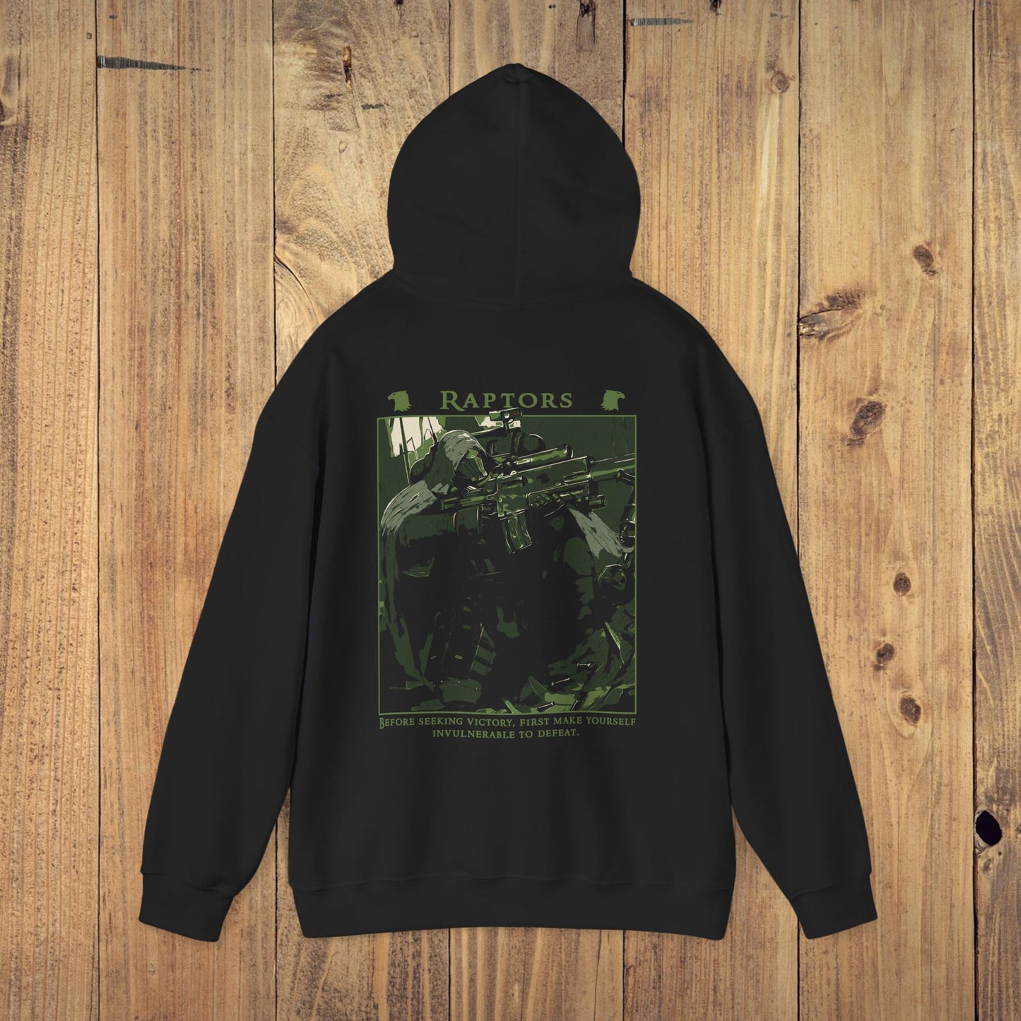 "Make Yourself Invulnerable to Defeat" Hoodie