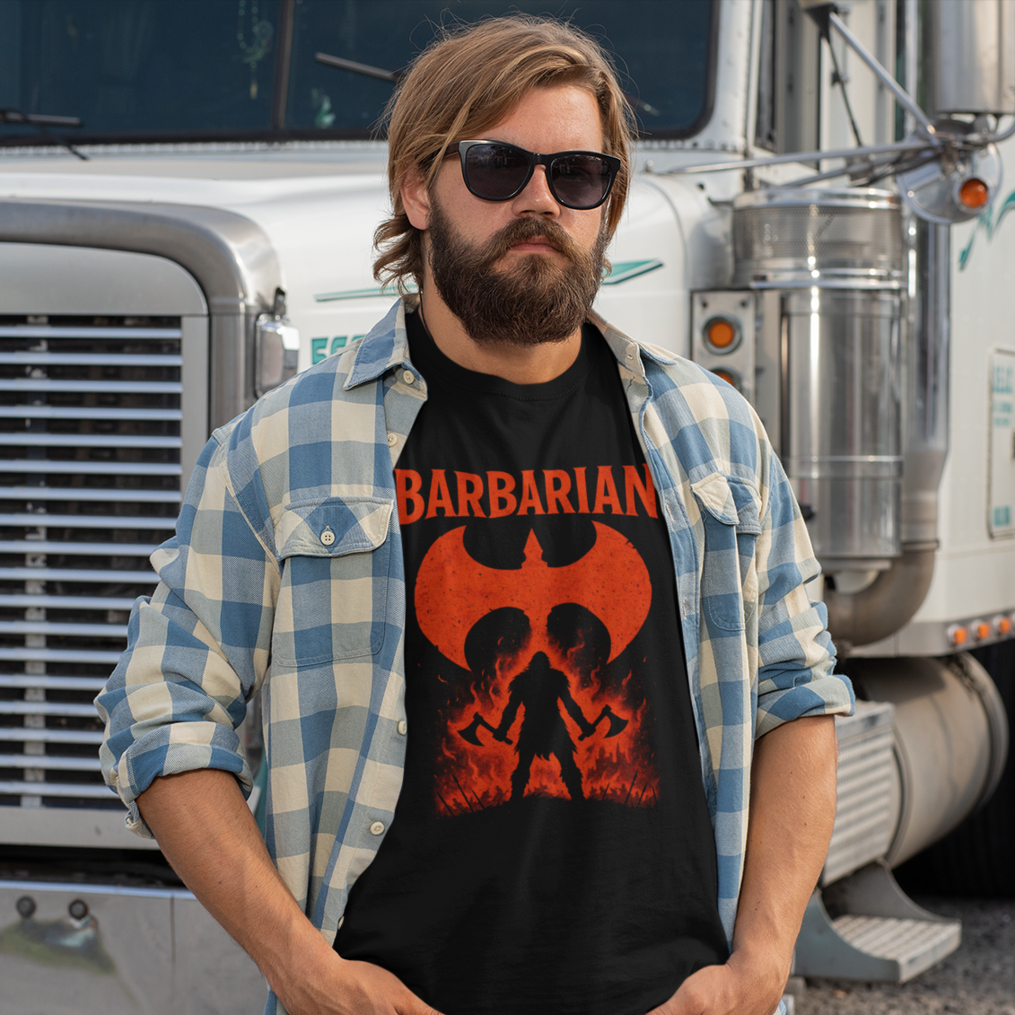 "Barbarian D&D" T-Shirt