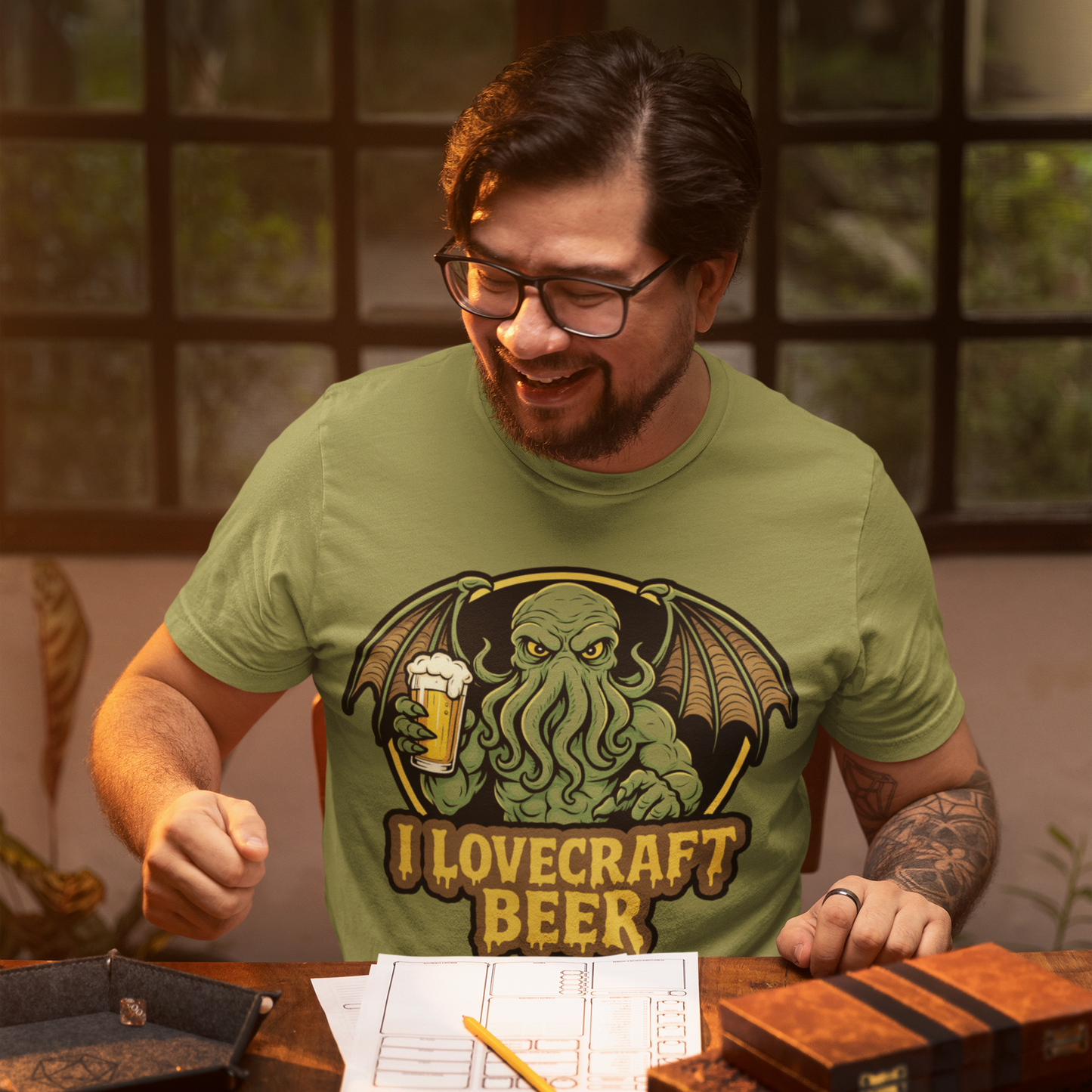 "I Lovecraft Beer" T-Shirt
