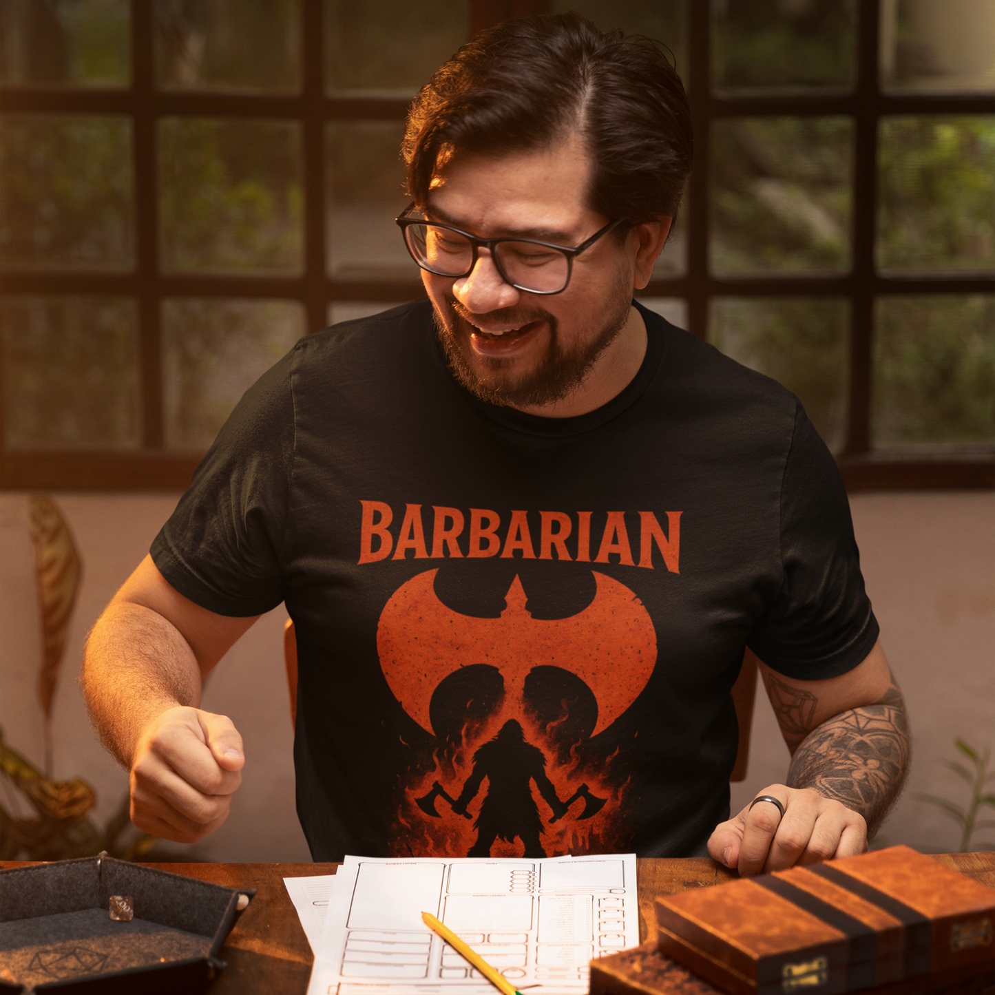 "Barbarian D&D" T-Shirt