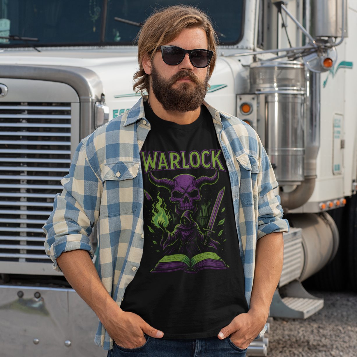 "Warlock D&D" T-Shirt