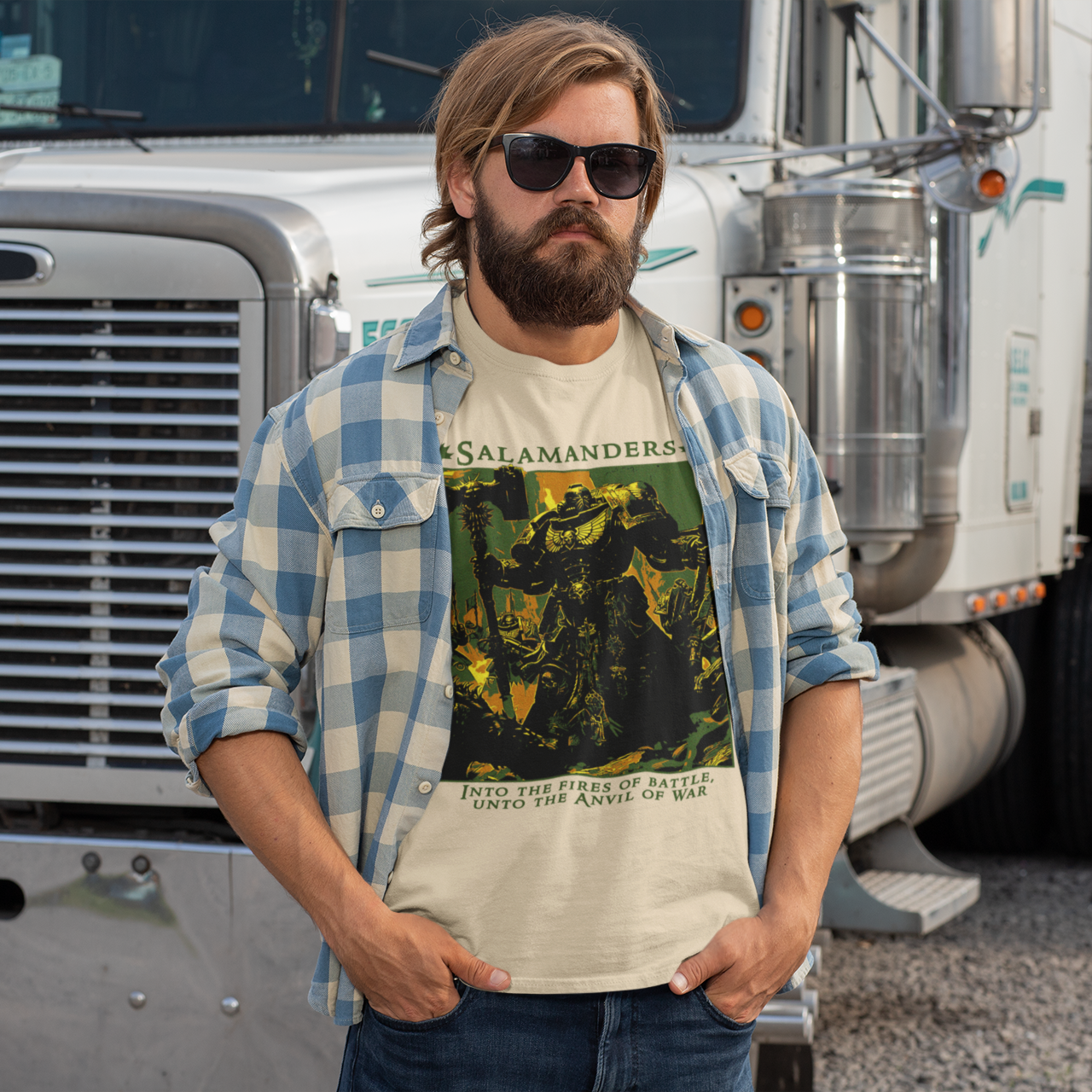 "Into The Fires Of Battle" T-Shirt
