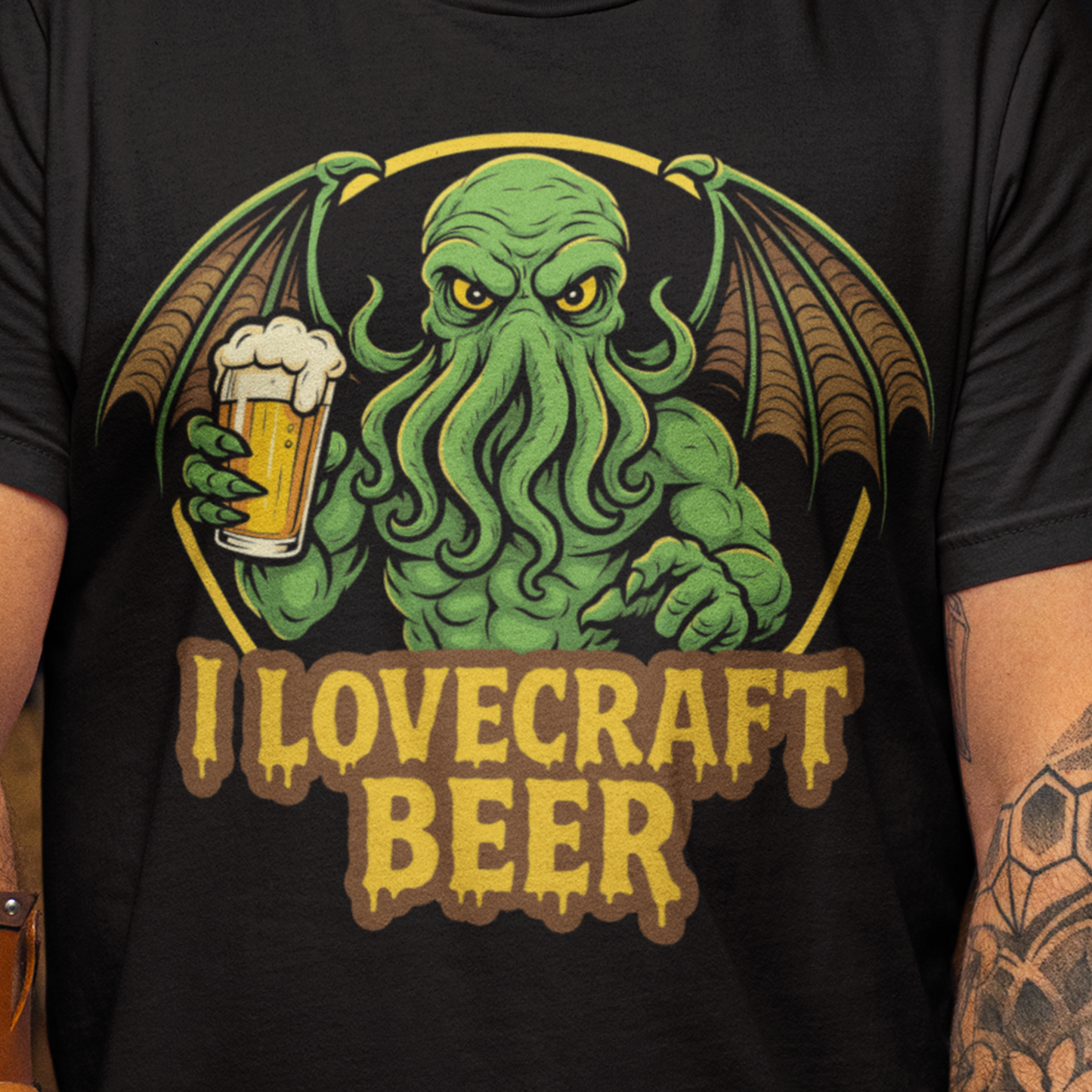 "I Lovecraft Beer" T-Shirt