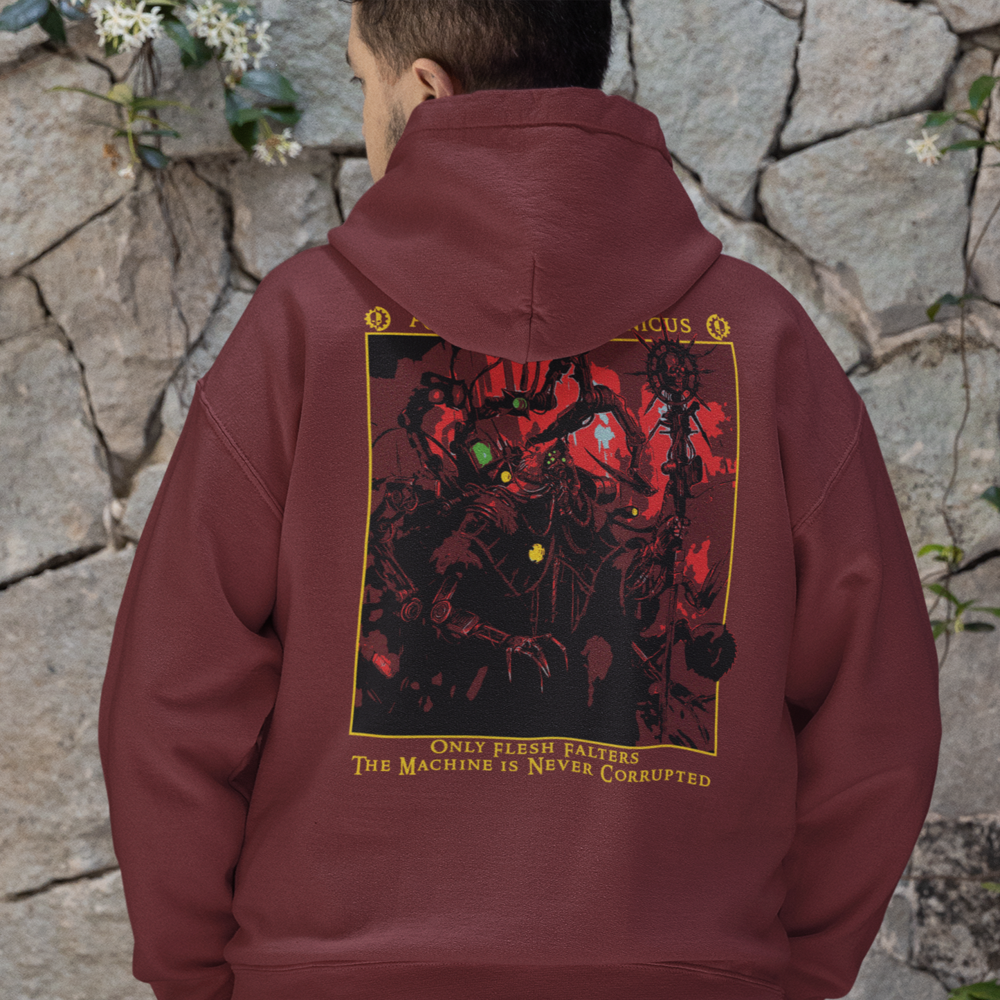 "Only Flesh Falters" Hoodie