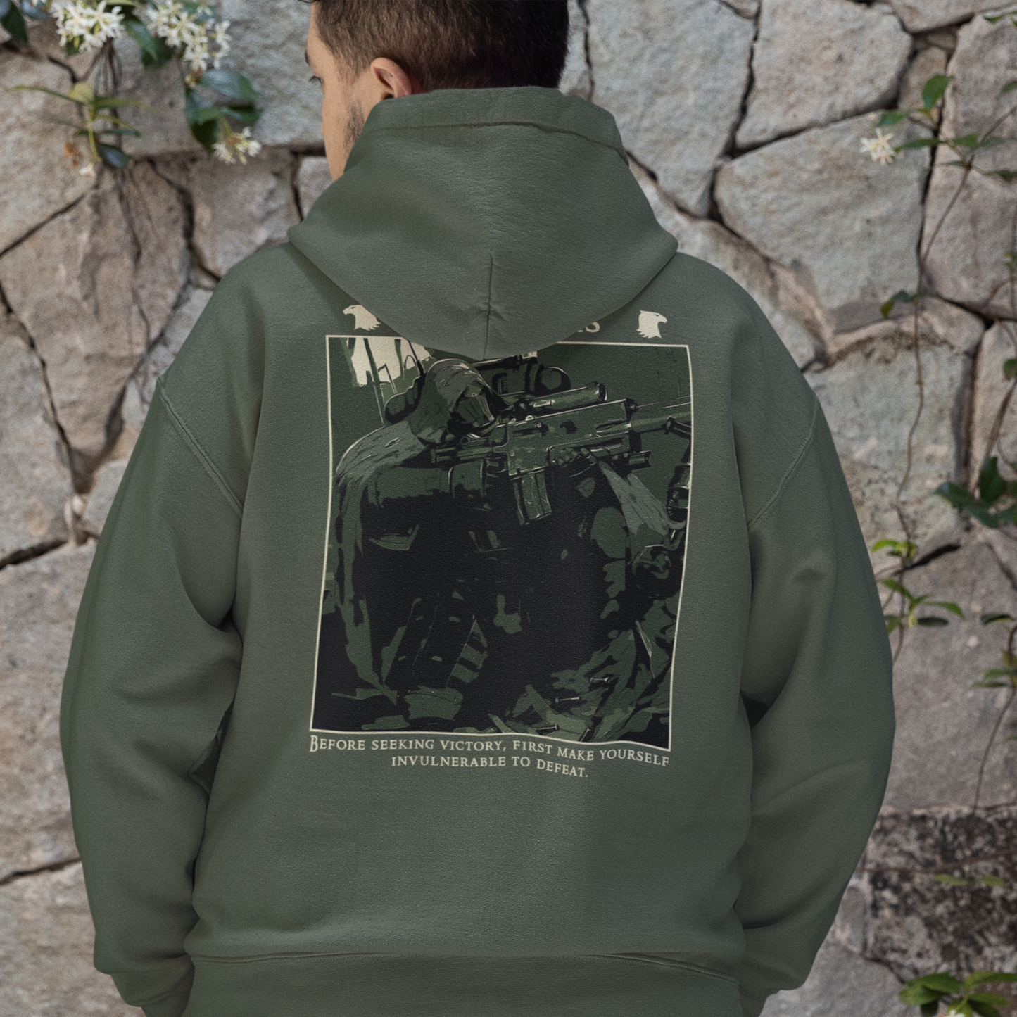 "Make Yourself Invulnerable to Defeat" Hoodie