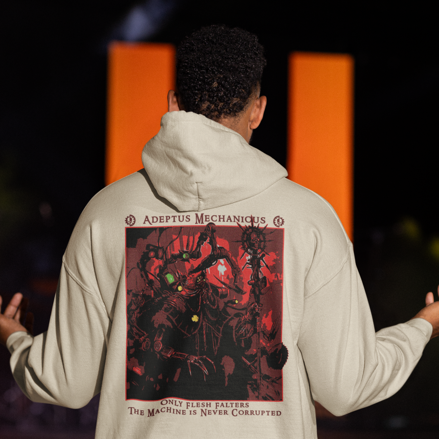 "Only Flesh Falters" Hoodie