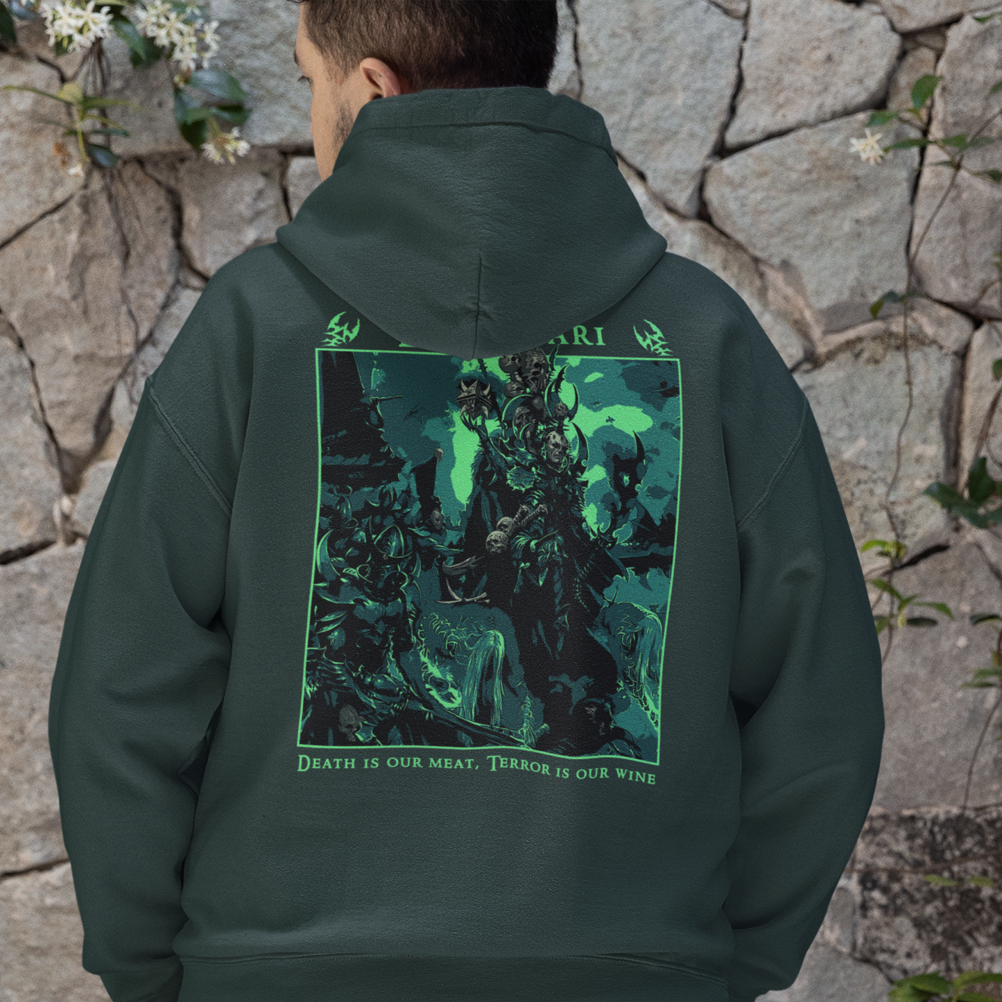"Terror is our Wine" Hoodie