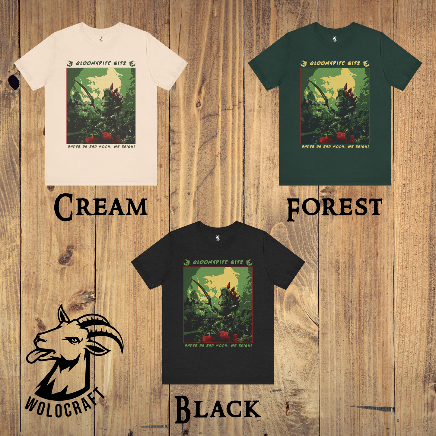 "Under Da Bad Moon" T-Shirt