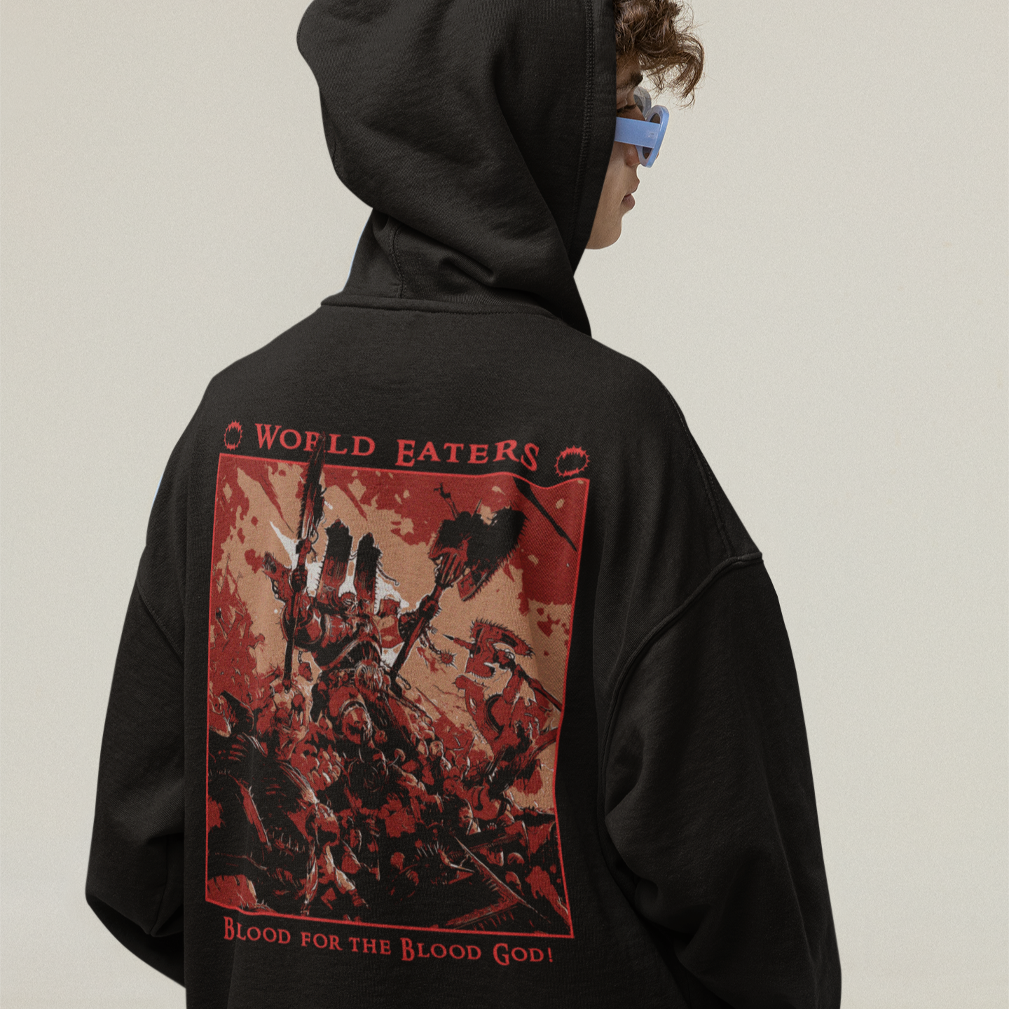 "Blood For The Blood God" Hoodie