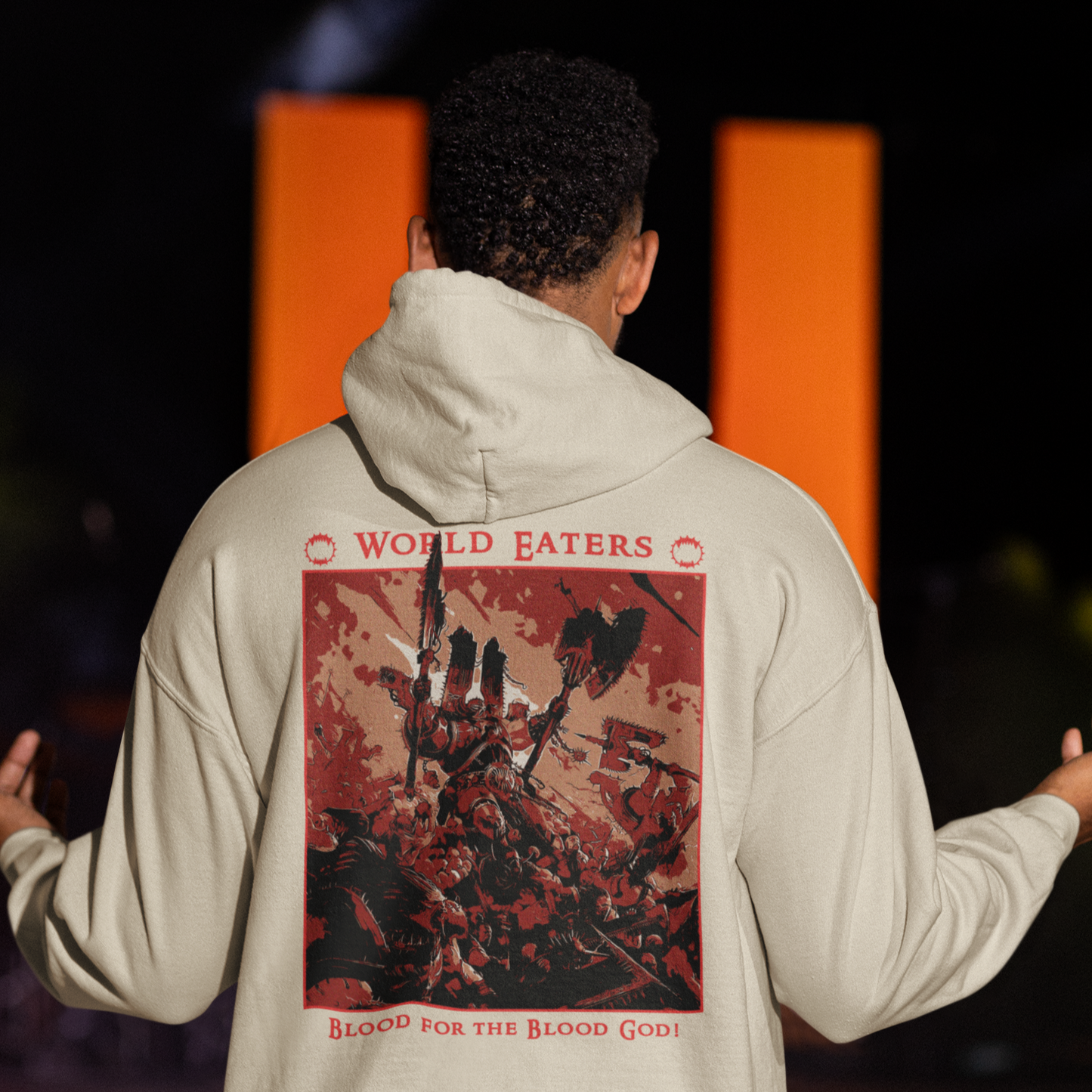 "Blood For The Blood God" Hoodie