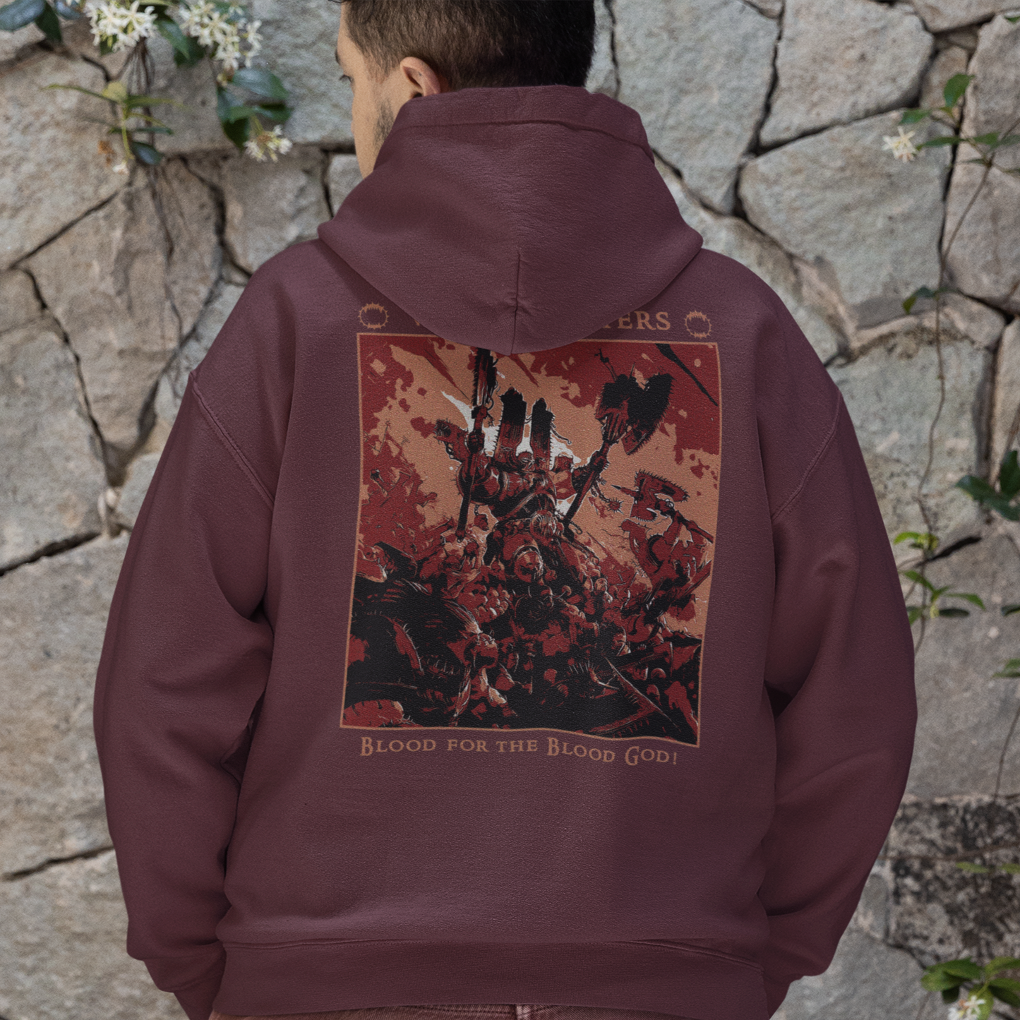 "Blood For The Blood God" Hoodie