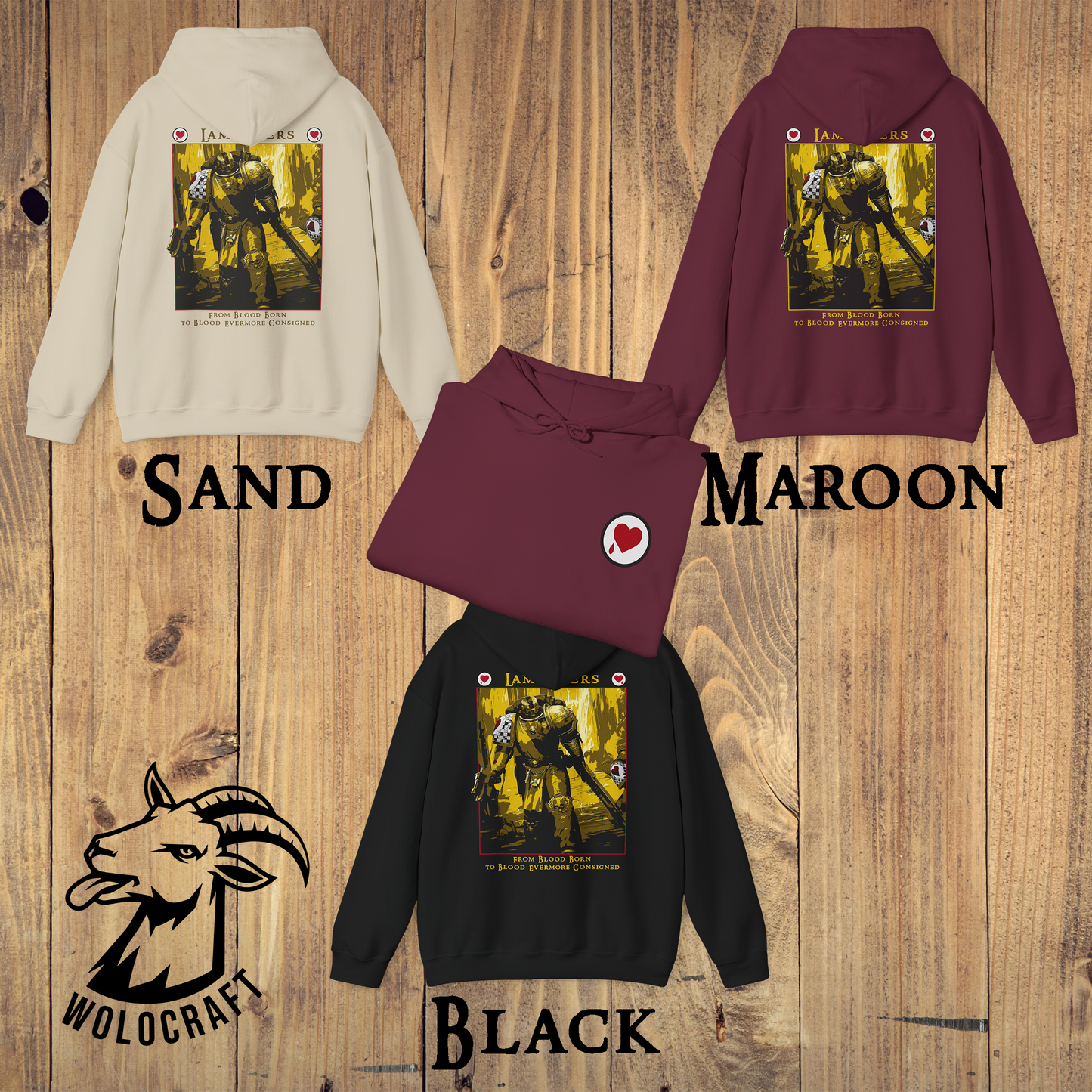 "From Blood Born" Hoodie