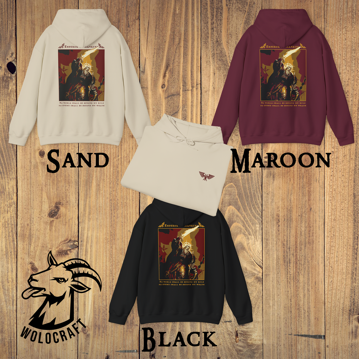 "Beyond My Wrath" Hoodie