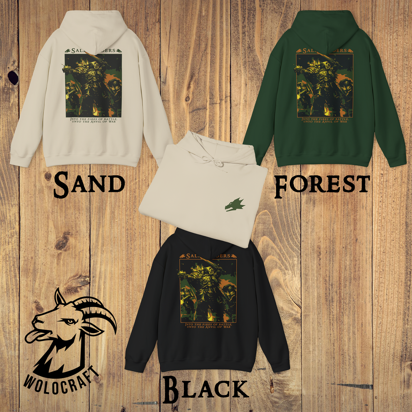 "Unto The Anvil of War" Hoodie