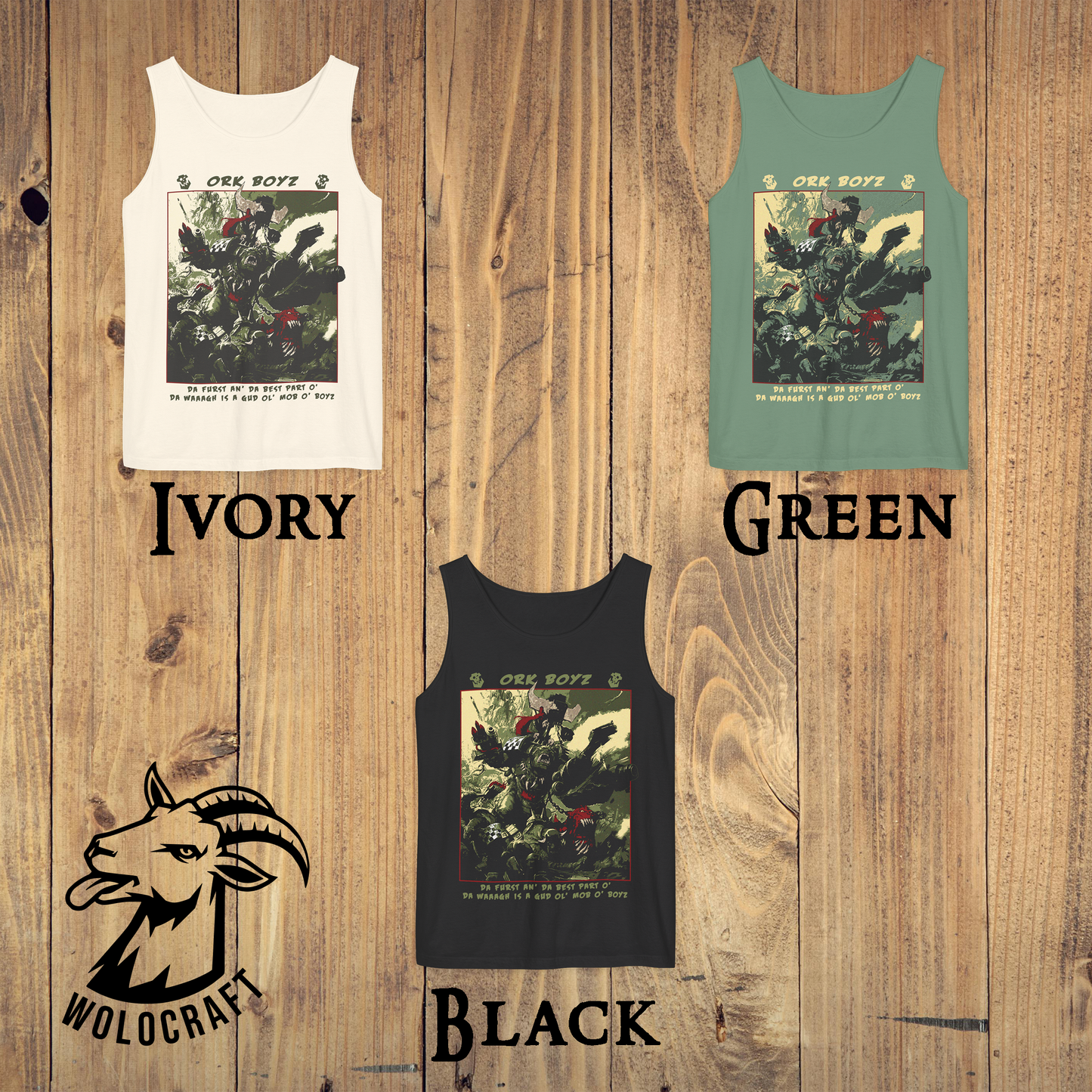 "Da best part o' da WAAAGH" Tank Top