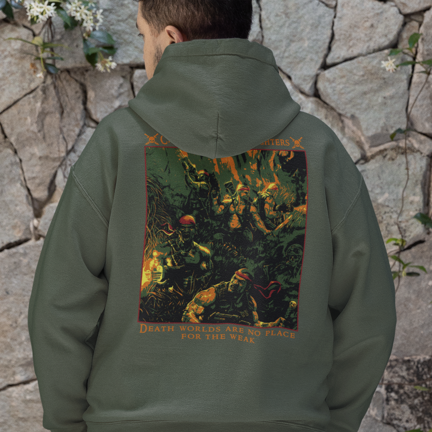 "No Place For The Weak" Hoodie