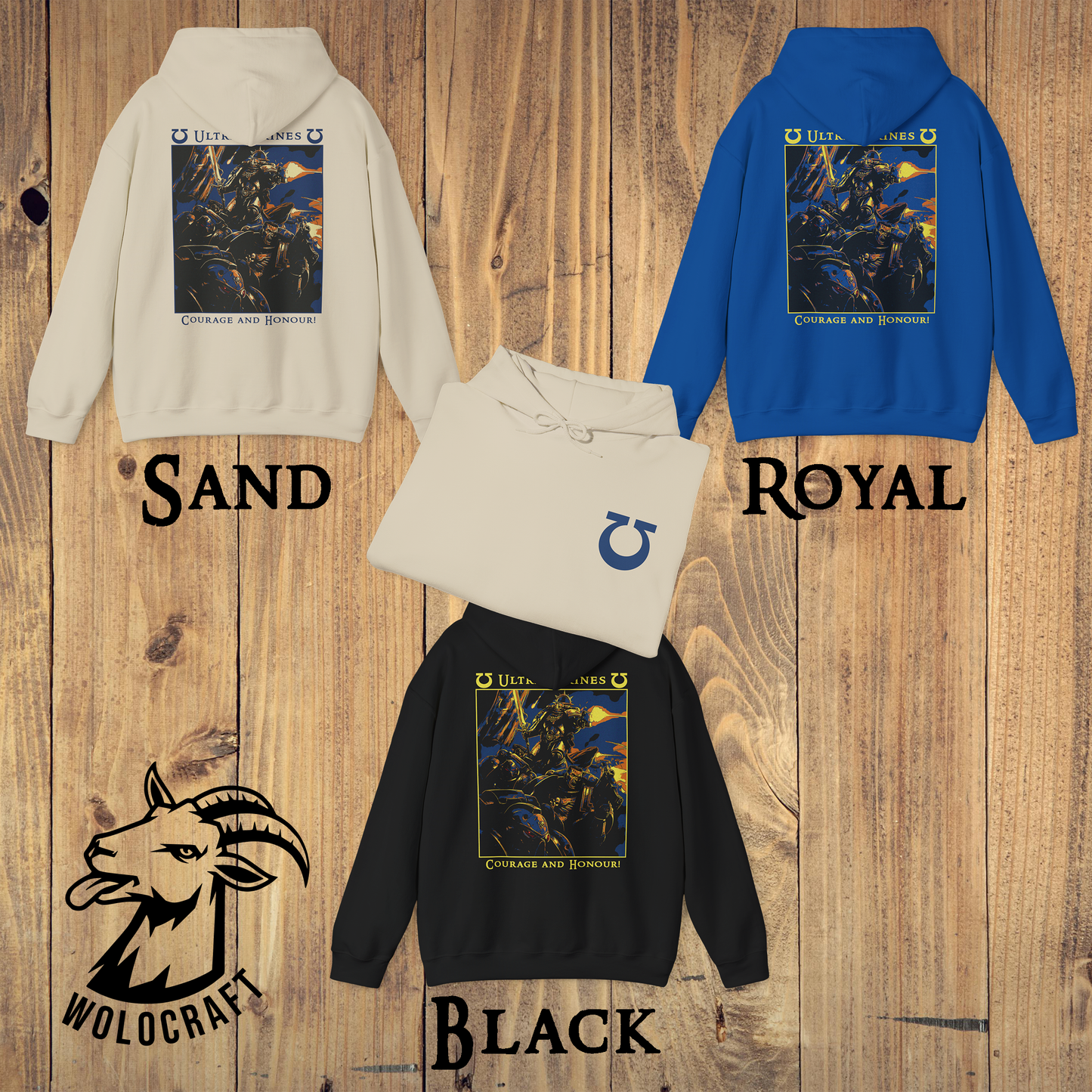 "Courage And Honour" Hoodie