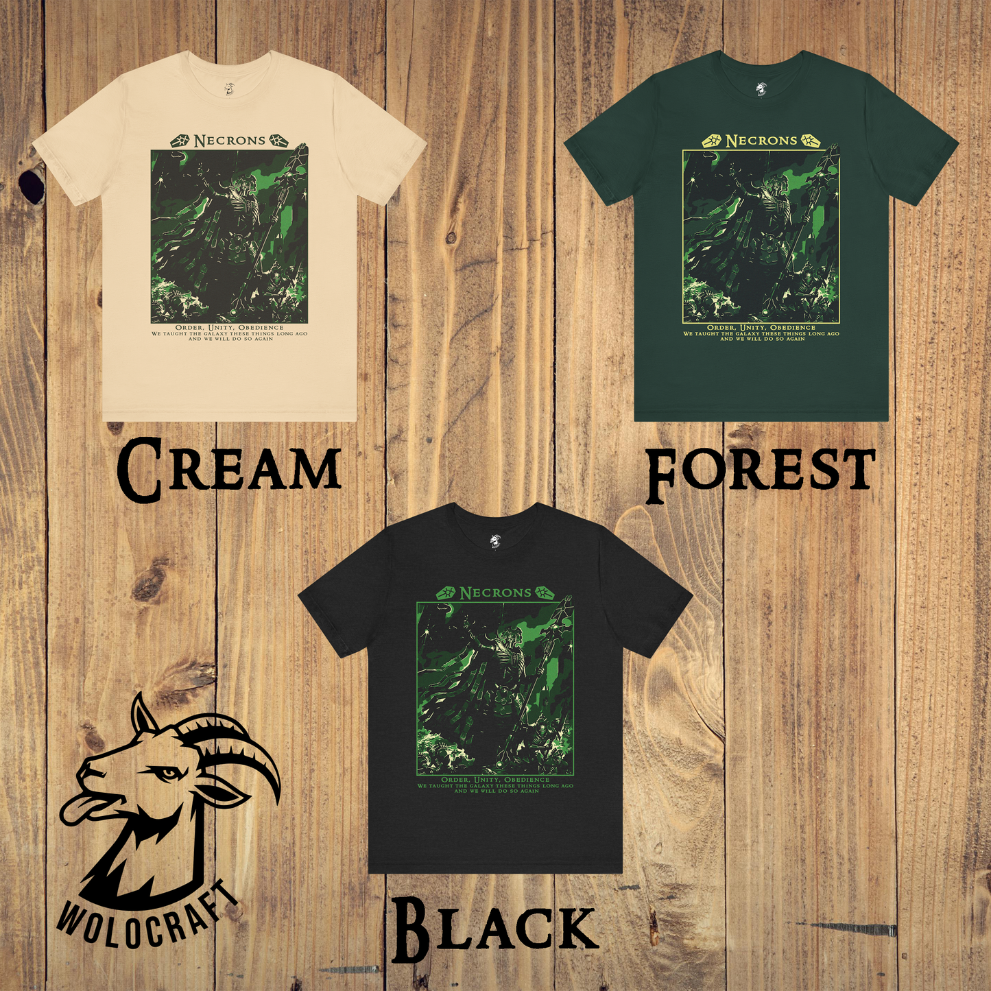 "Order, Unity, Obedience" T-Shirt