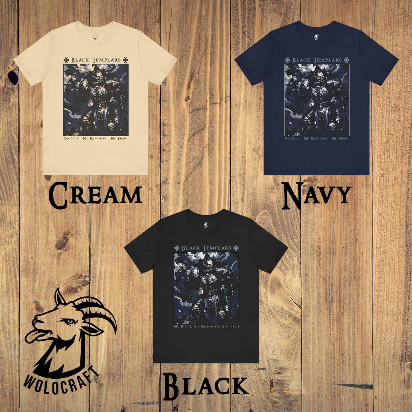 "No Pity, No Remorse" T-Shirt