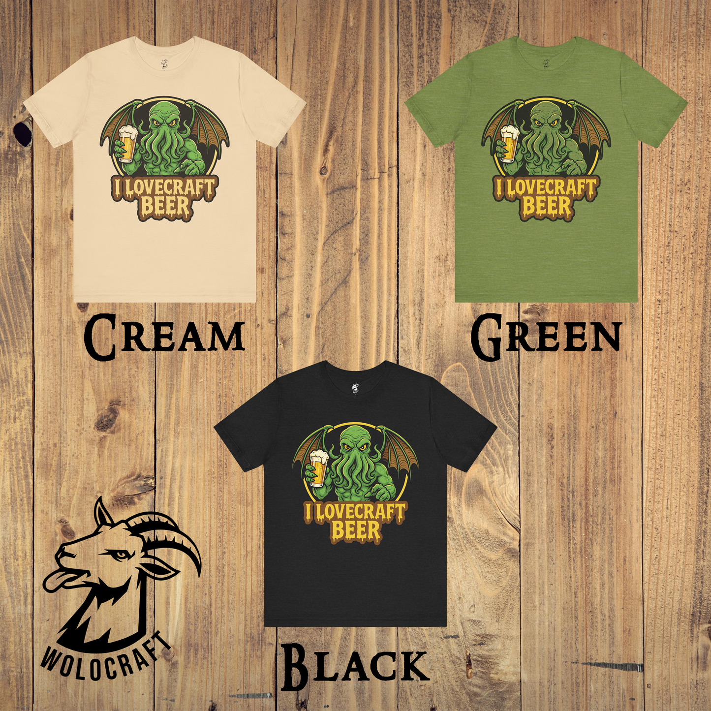 "I Lovecraft Beer" T-Shirt