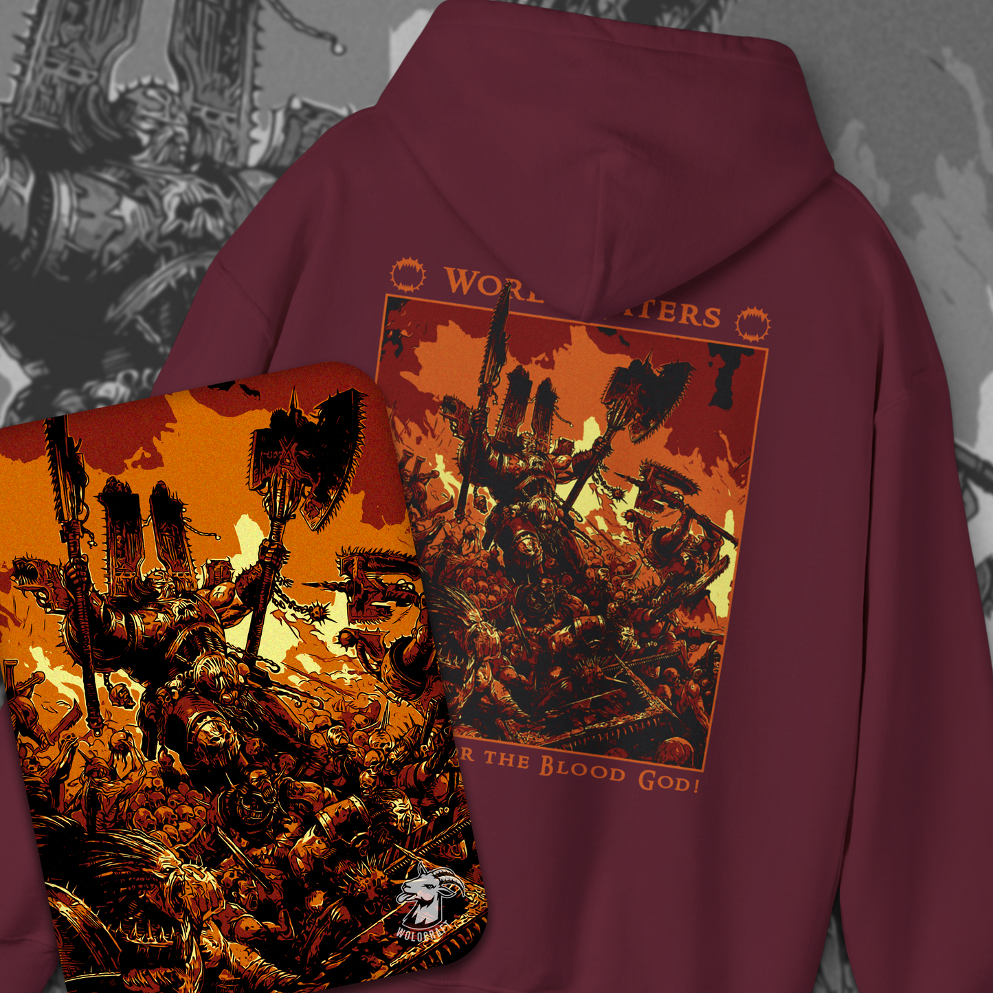 Blood For The Blood God | Hoodie