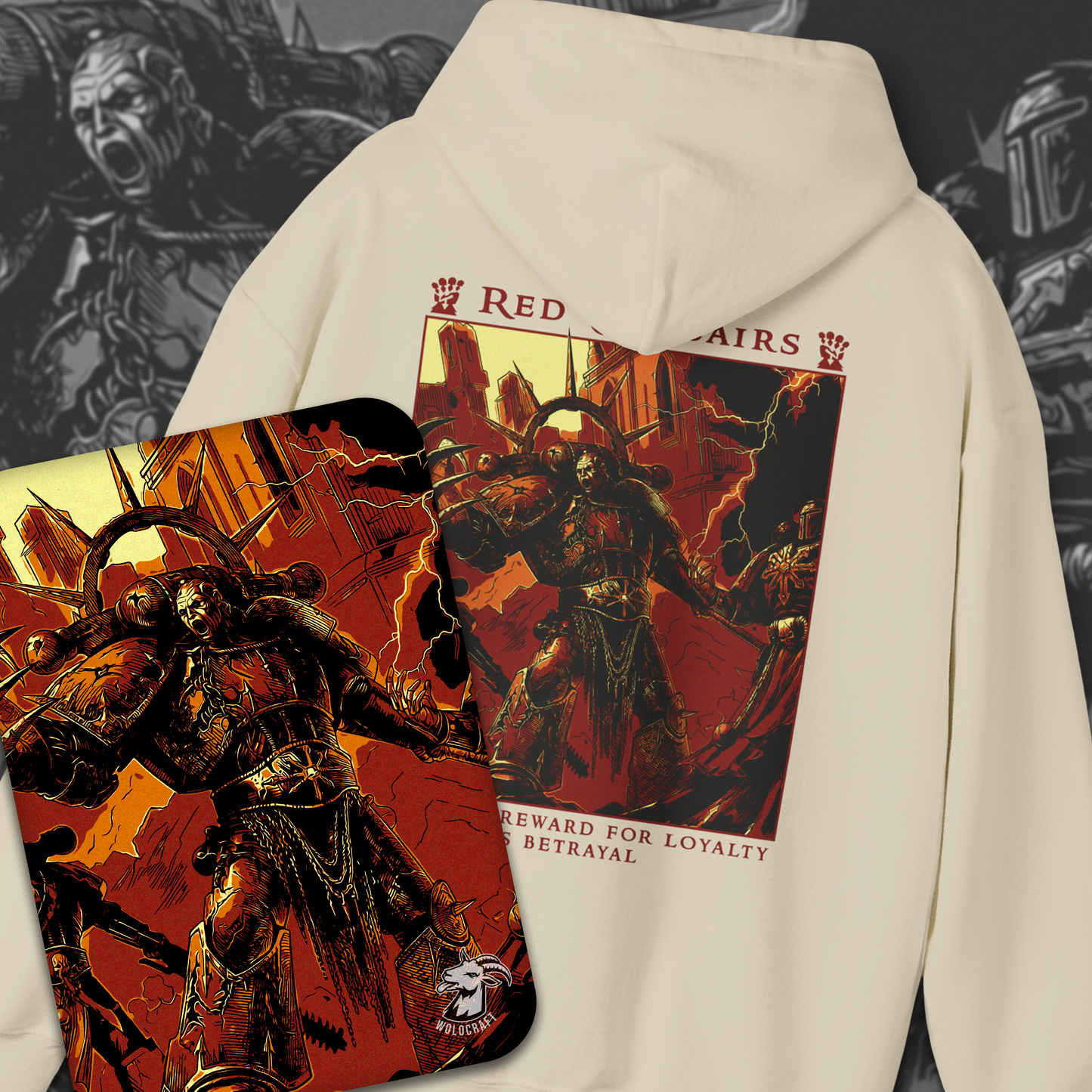 Red Corsairs Warhammer 40k | Hoodie