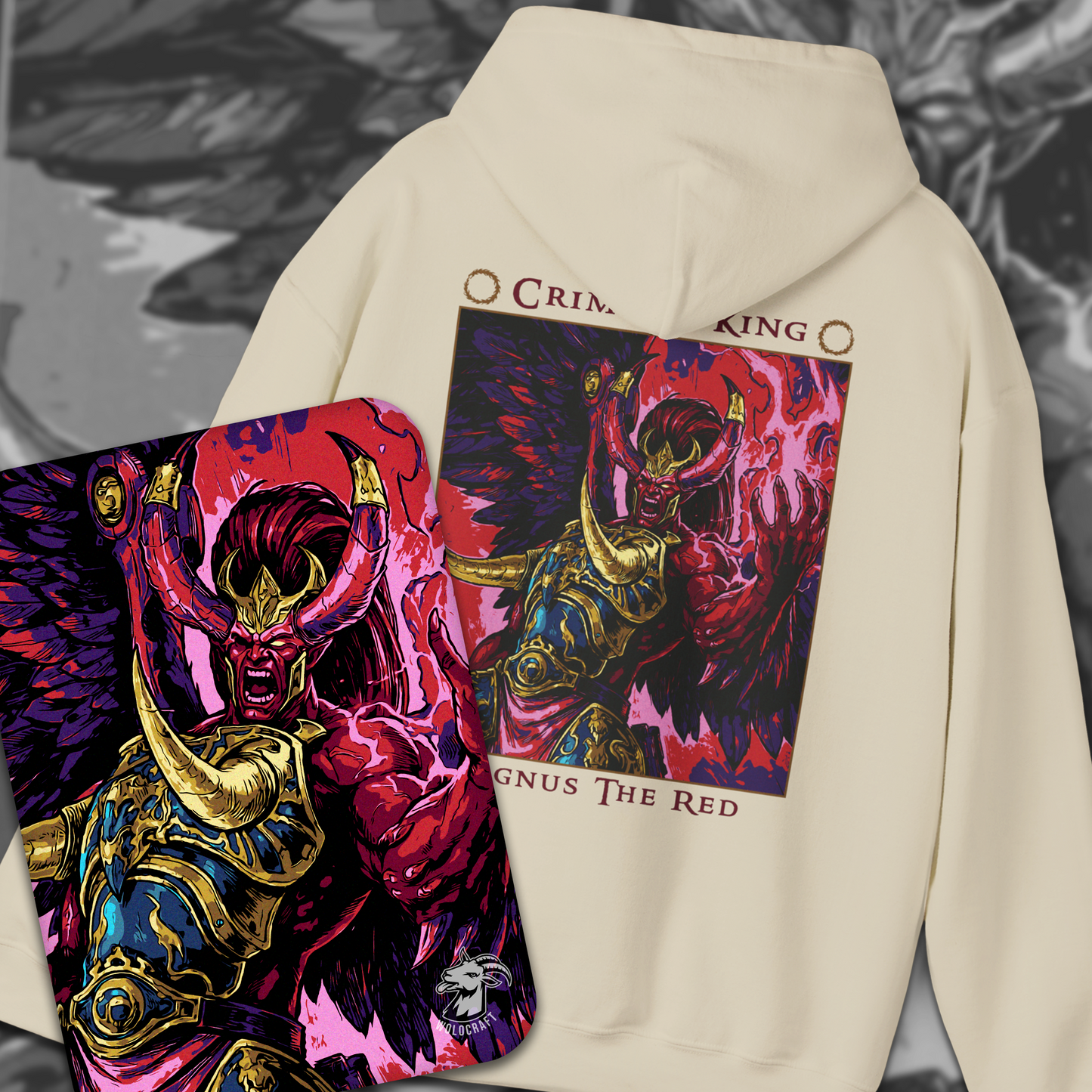 "Crimson King" Hoodie