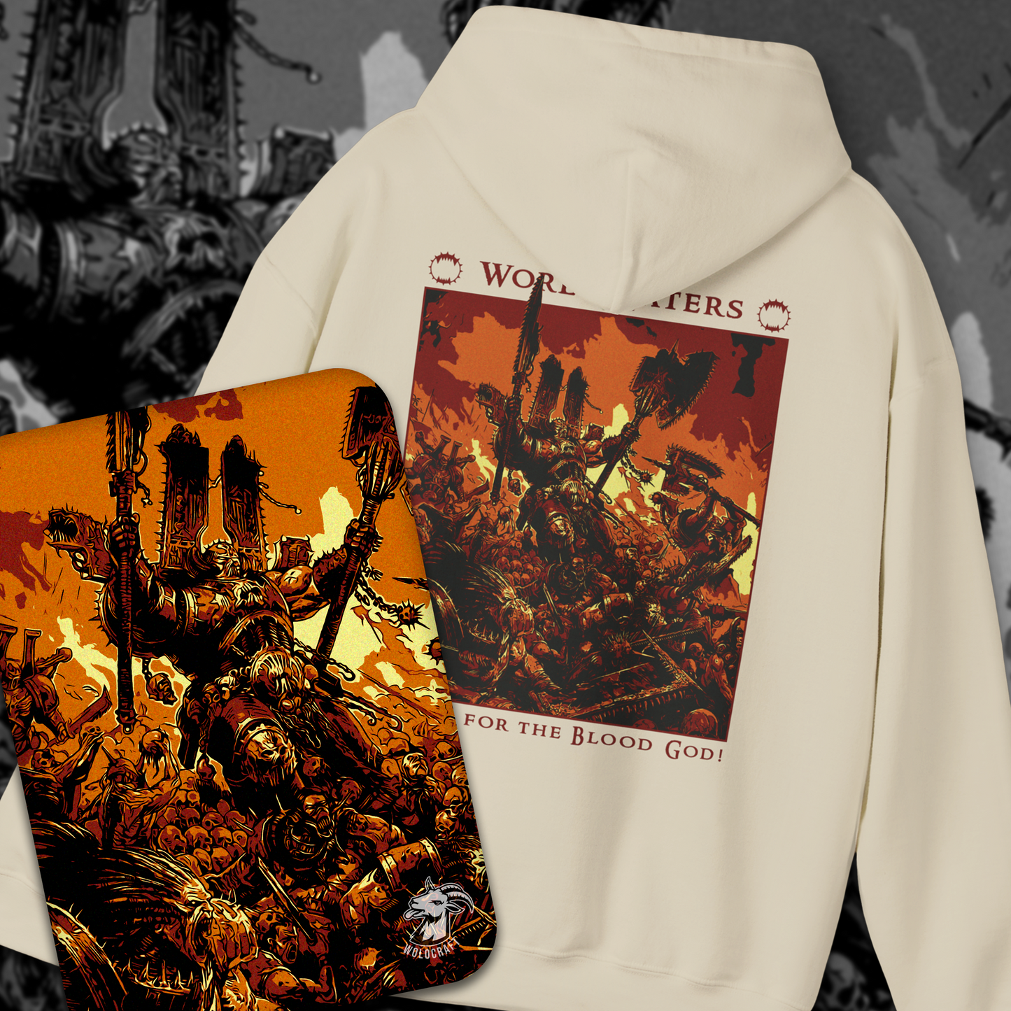 "Blood For The Blood God" Hoodie
