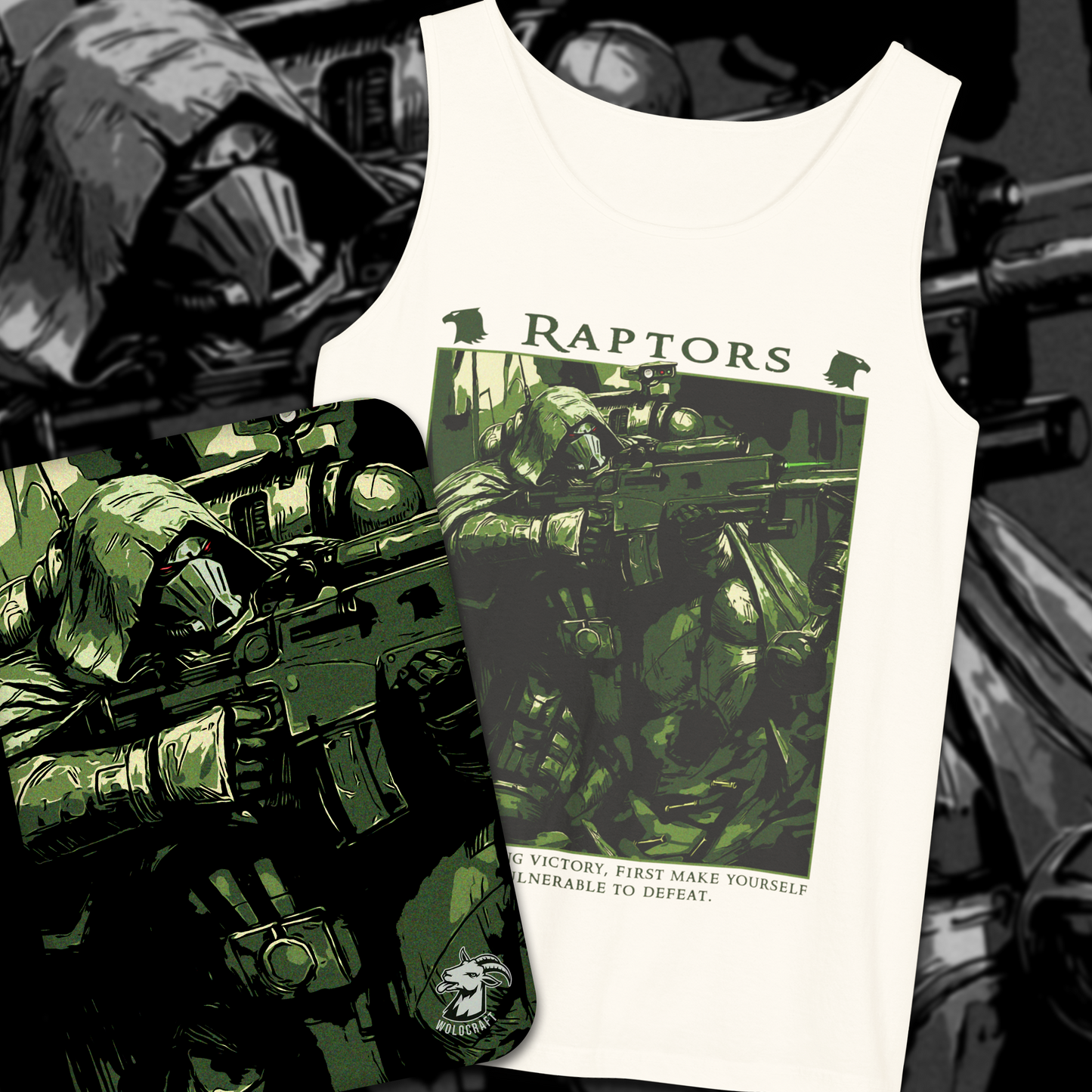 "Make Yourself Invulnerable to Defeat" Tank Top