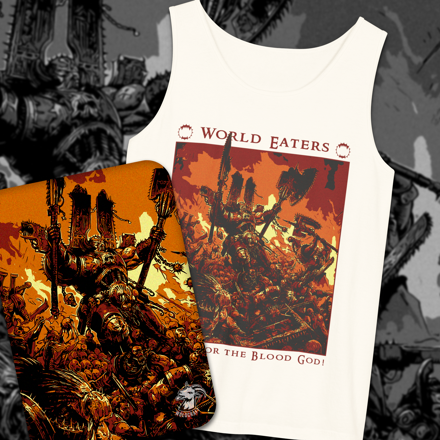 "Blood For The Blood God" Tank Top