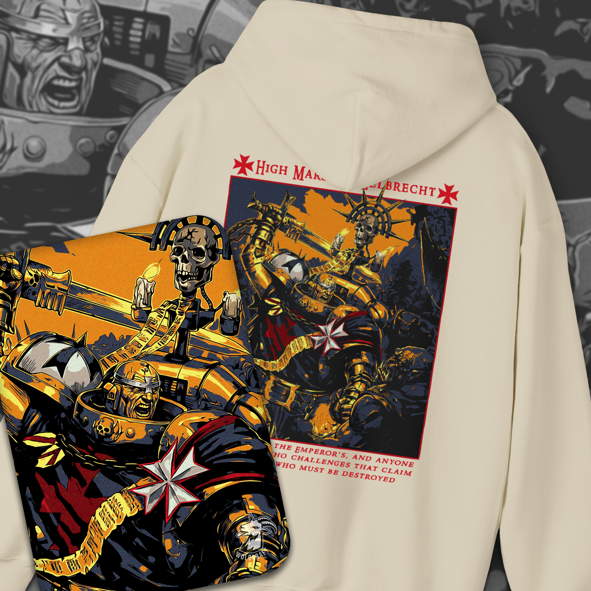 High Marshal Helbrecht - Black Templars | Hoodie
