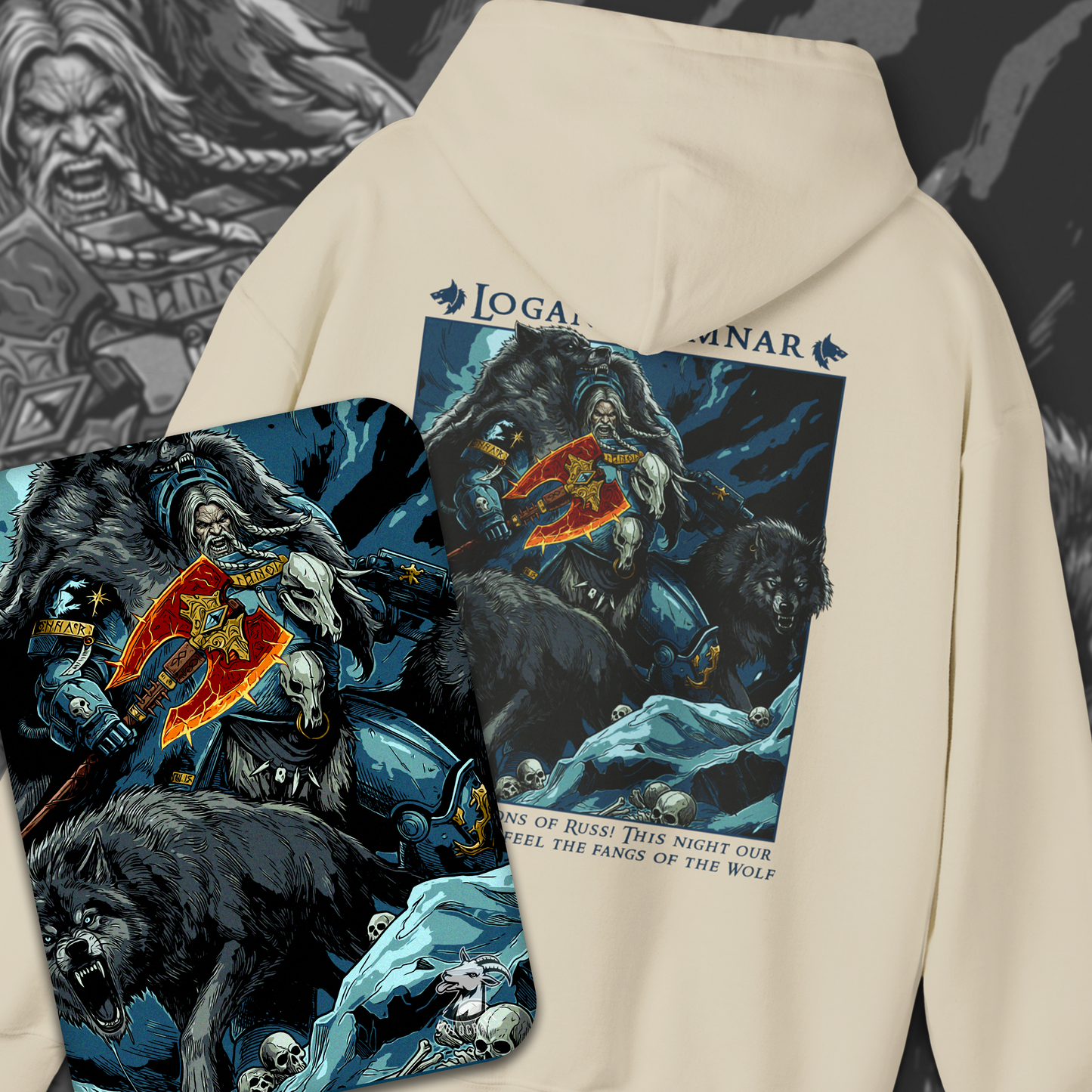 Logan Grimnar - Space Wolves | Hoodie