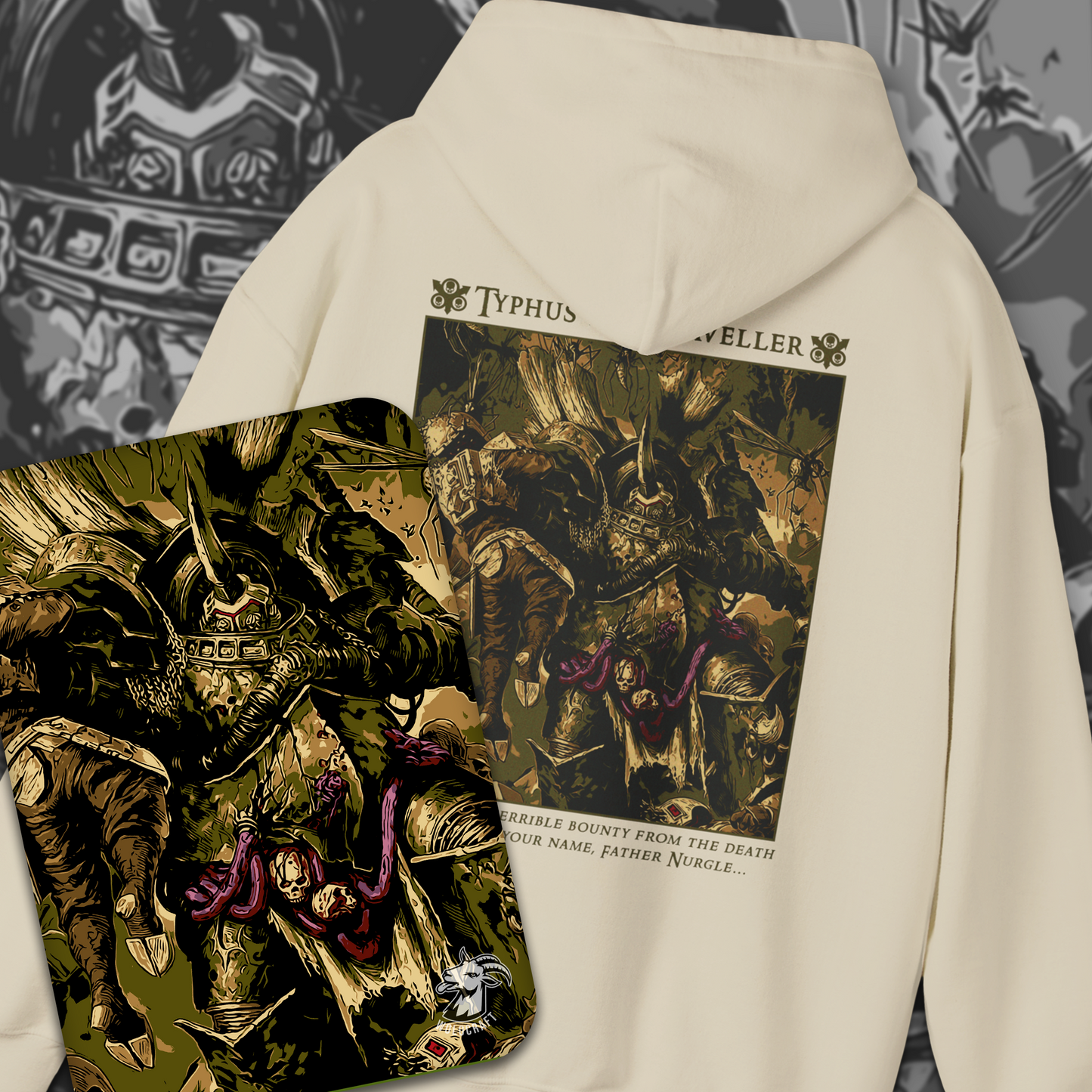 Typhus The Traveller - Death Guard | Hoodie