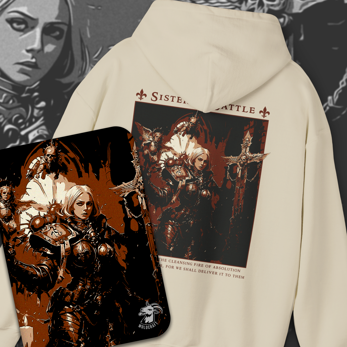 Sister Of Battle - Adepta Sororitas | Hoodie