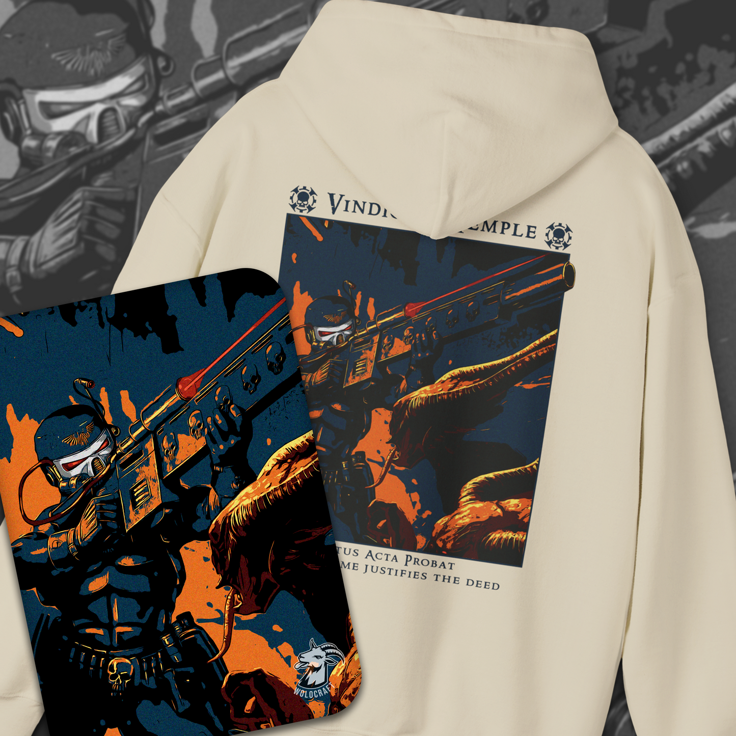 Vindicare Temple - Officio Assassinorum | Hoodie