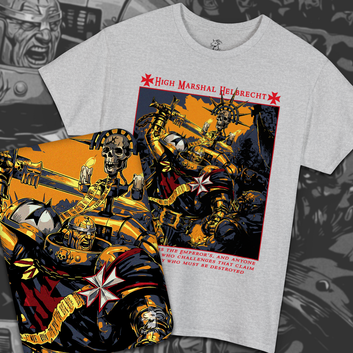 High Marshal Helbrecht - Black Templars | T-Shirt