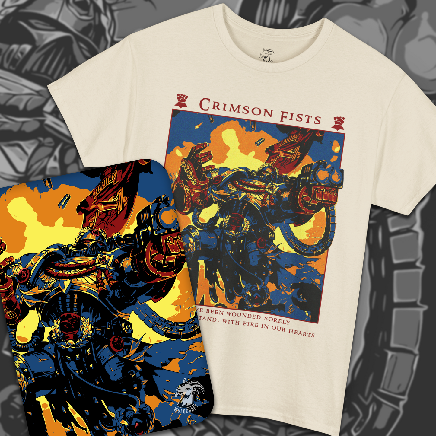 Crimson Fists - Warhammer 40k | T-Shirt