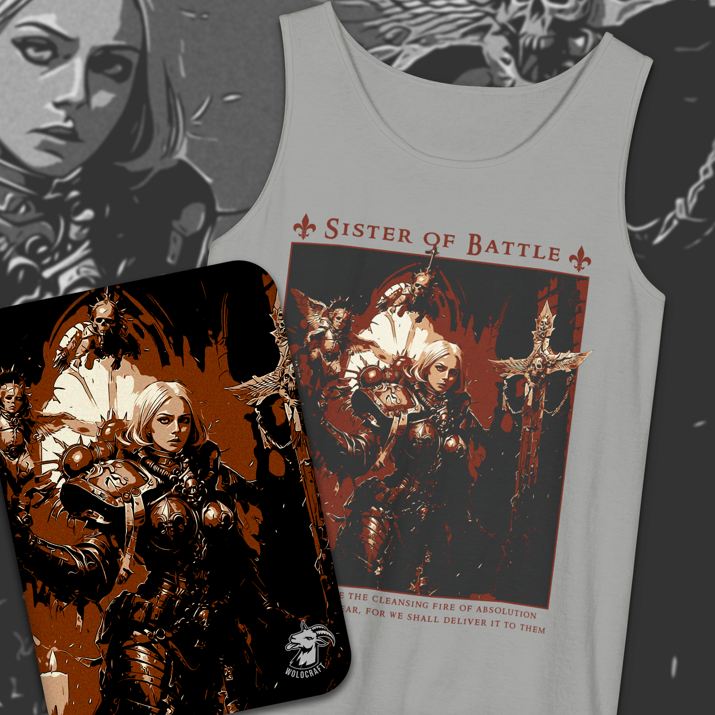 Sister Of Battle - Adepta Sororitas | Tank Top