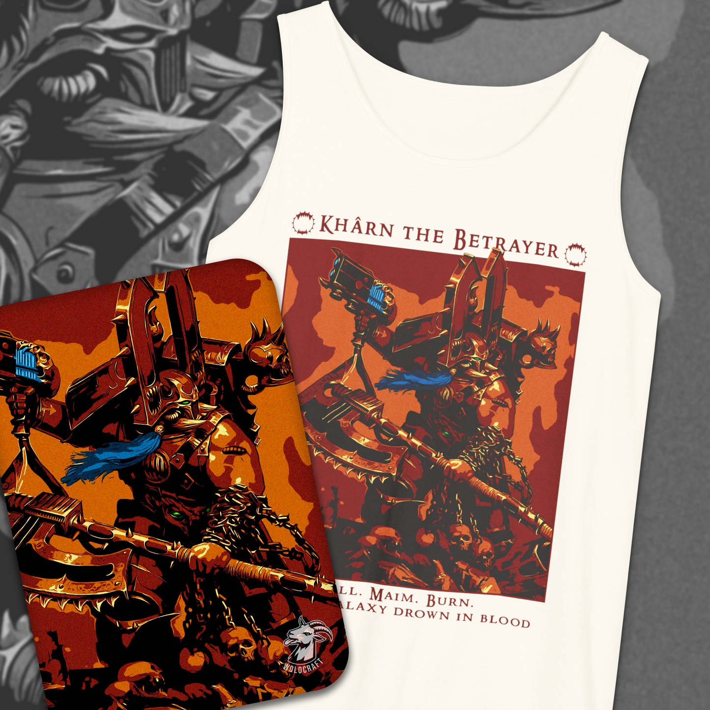 Kharn The Betrayer | Tank Top