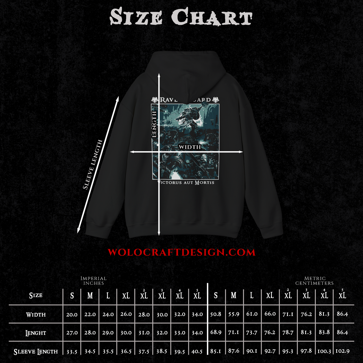 "Victorus Aut Mortis" Hoodie