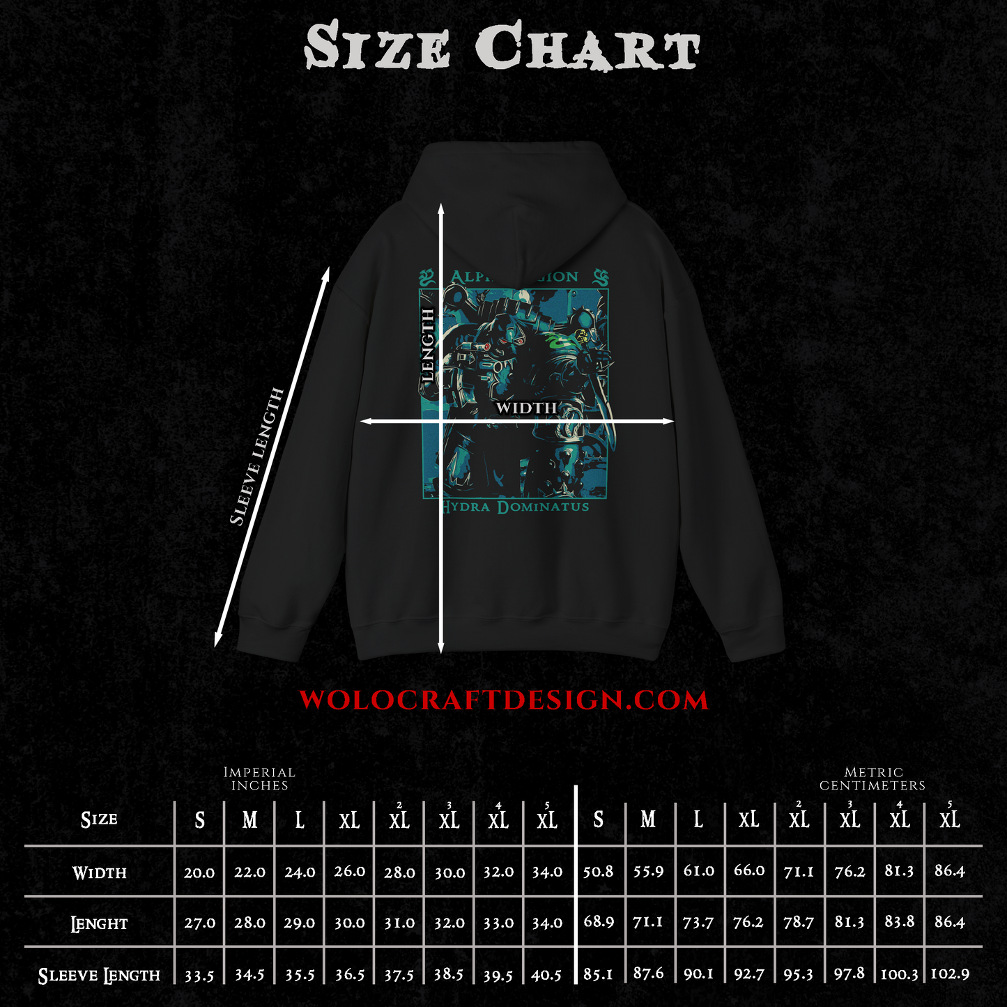 "Hydra Dominatus" Hoodie