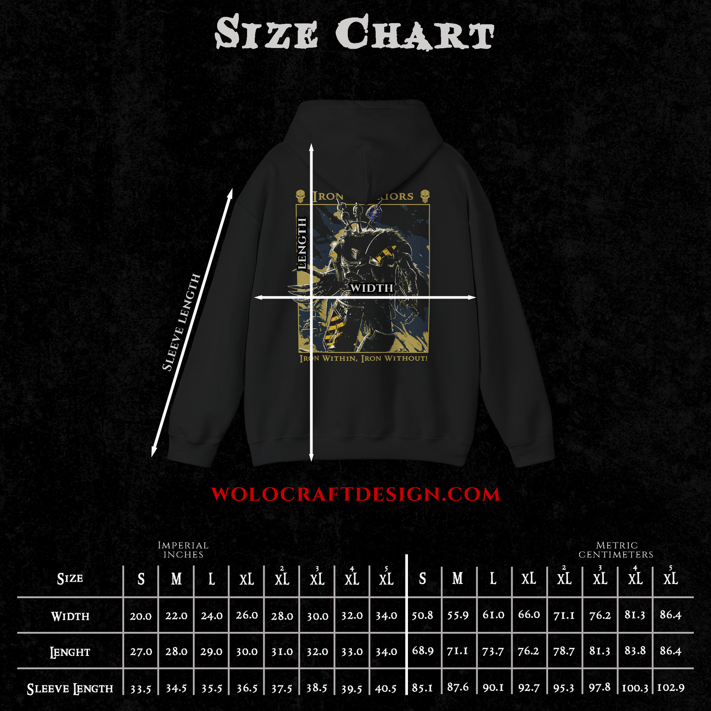 "Iron Within" Hoodie