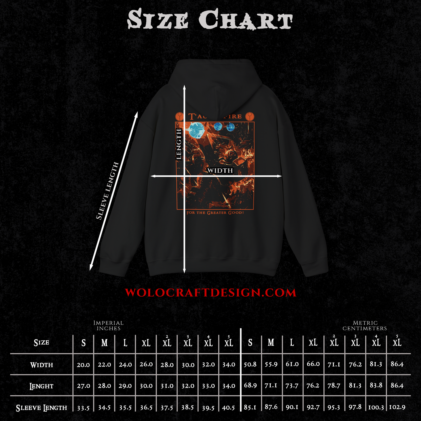 "For The Greater Good" Hoodie
