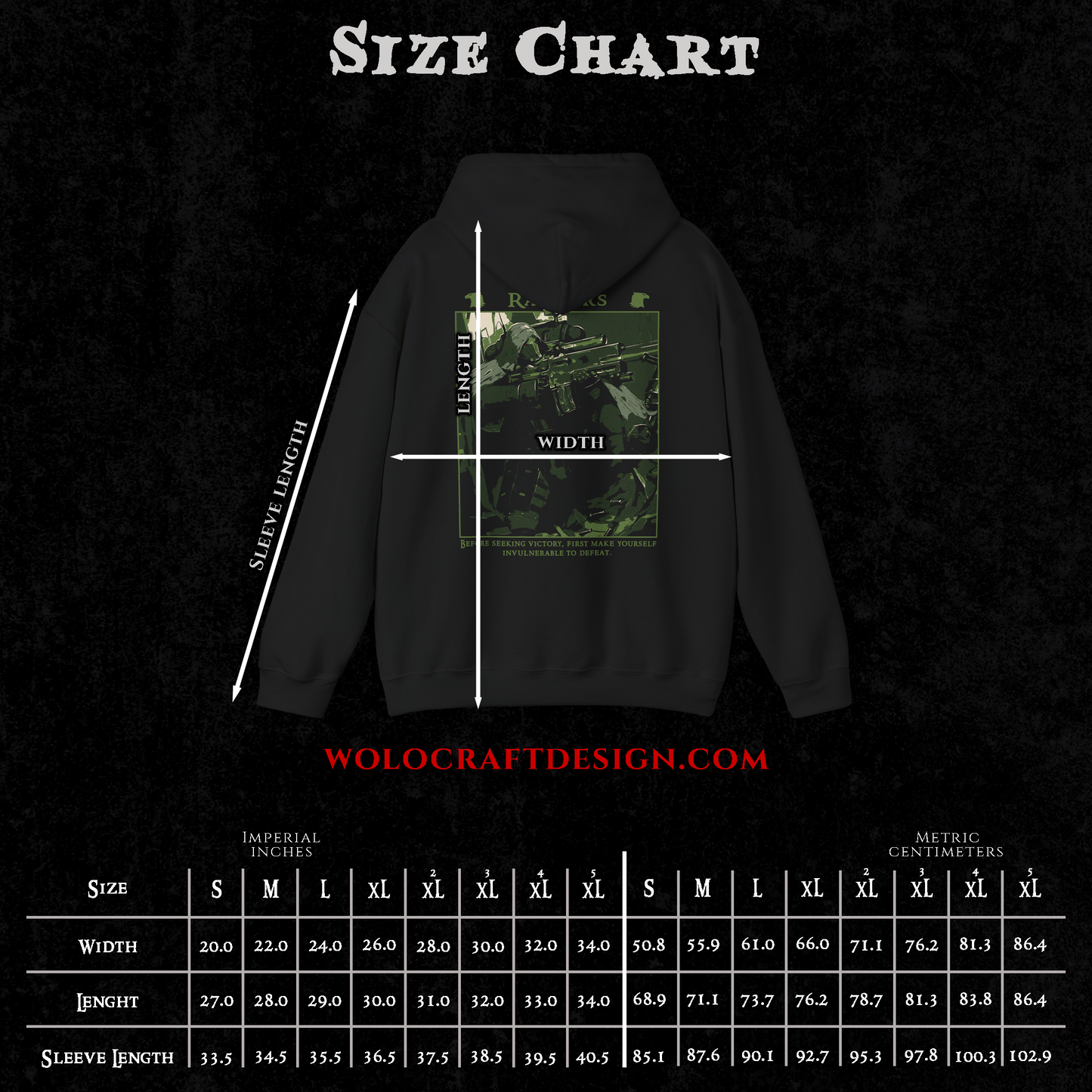 "Make Yourself Invulnerable to Defeat" Hoodie
